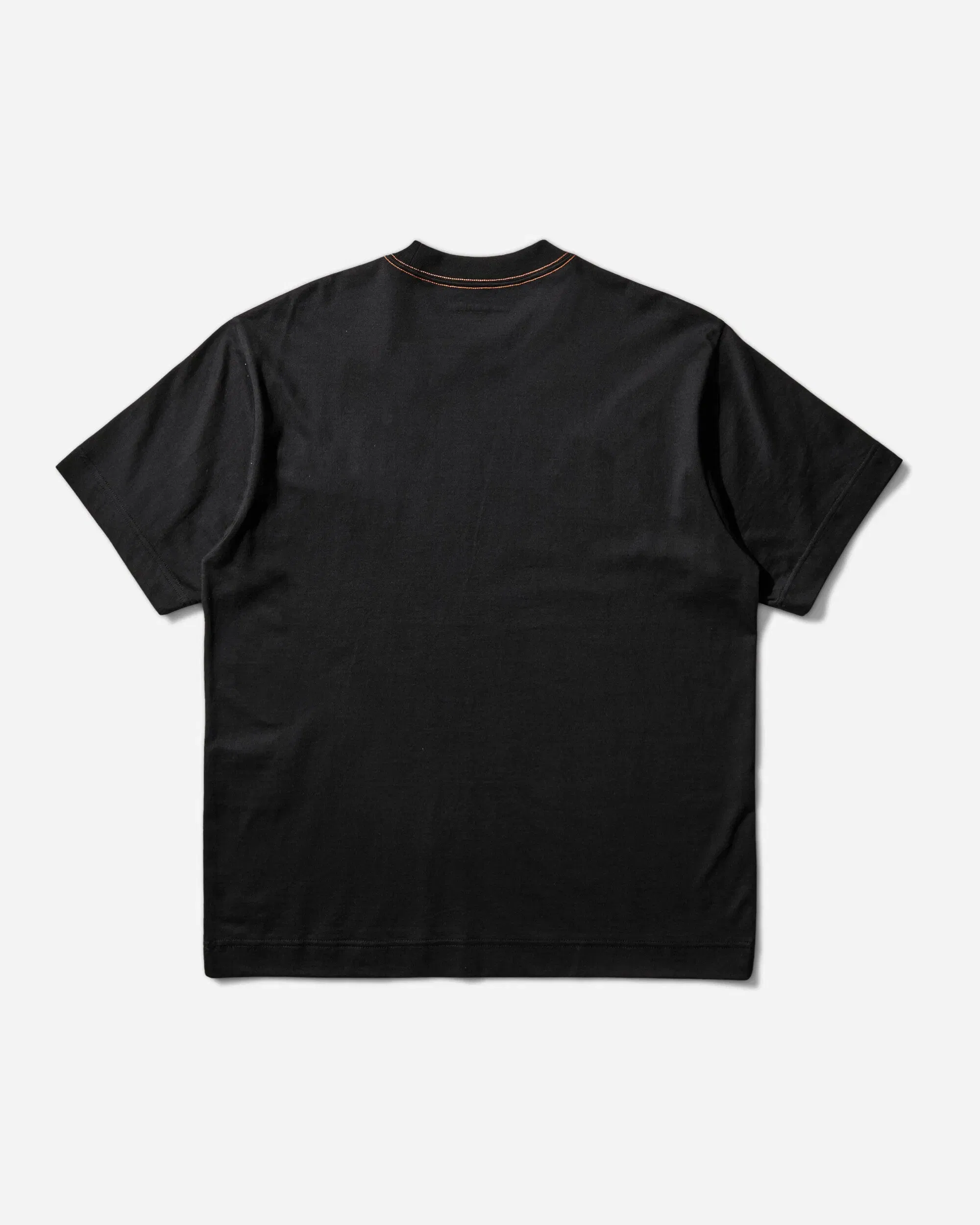 ROA and wander Logo Printed T-Shirt Black