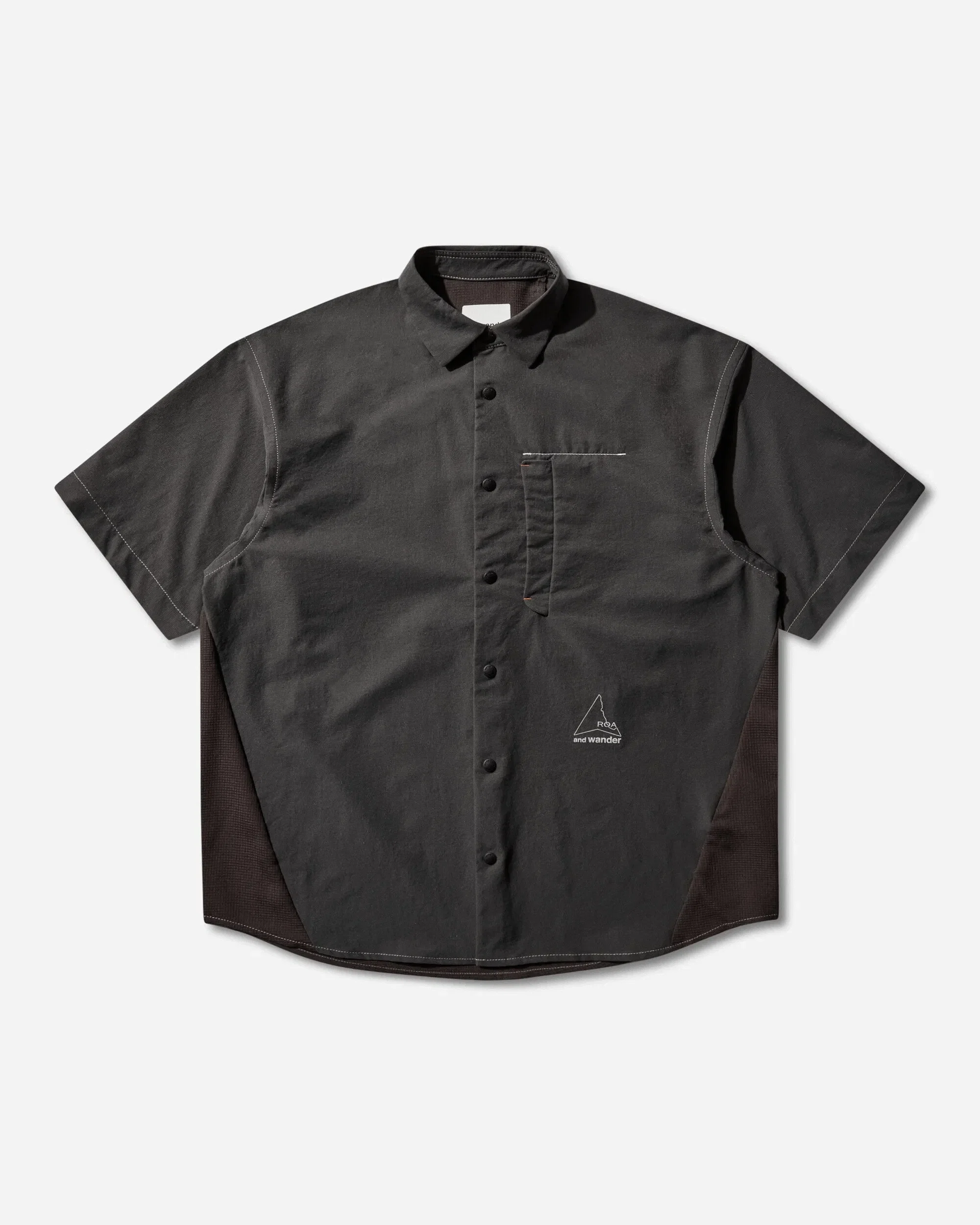 ROA and wander Breathable Shirt Charcoal