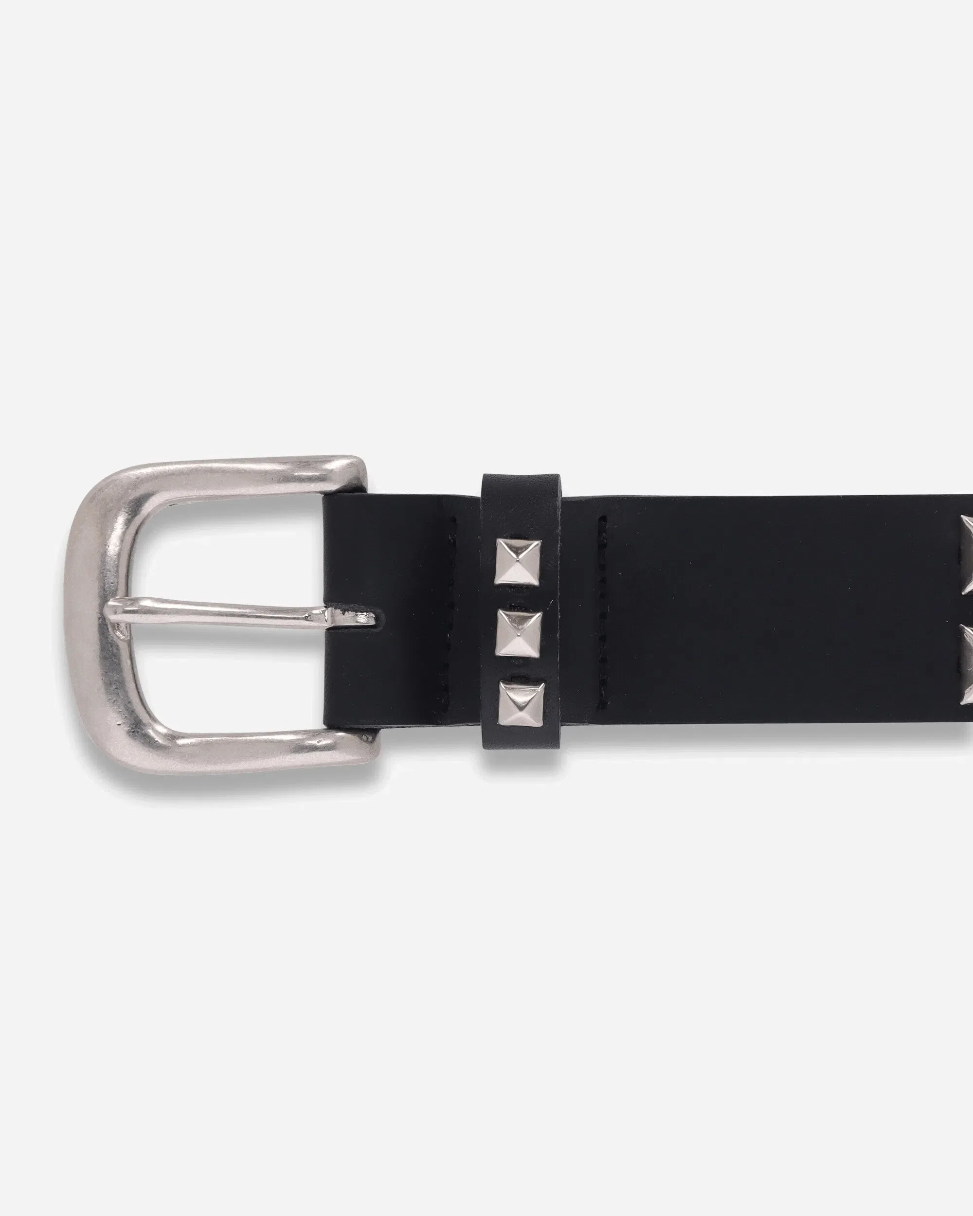 Hysteric Glamour Studs Badges Fever Belt Black