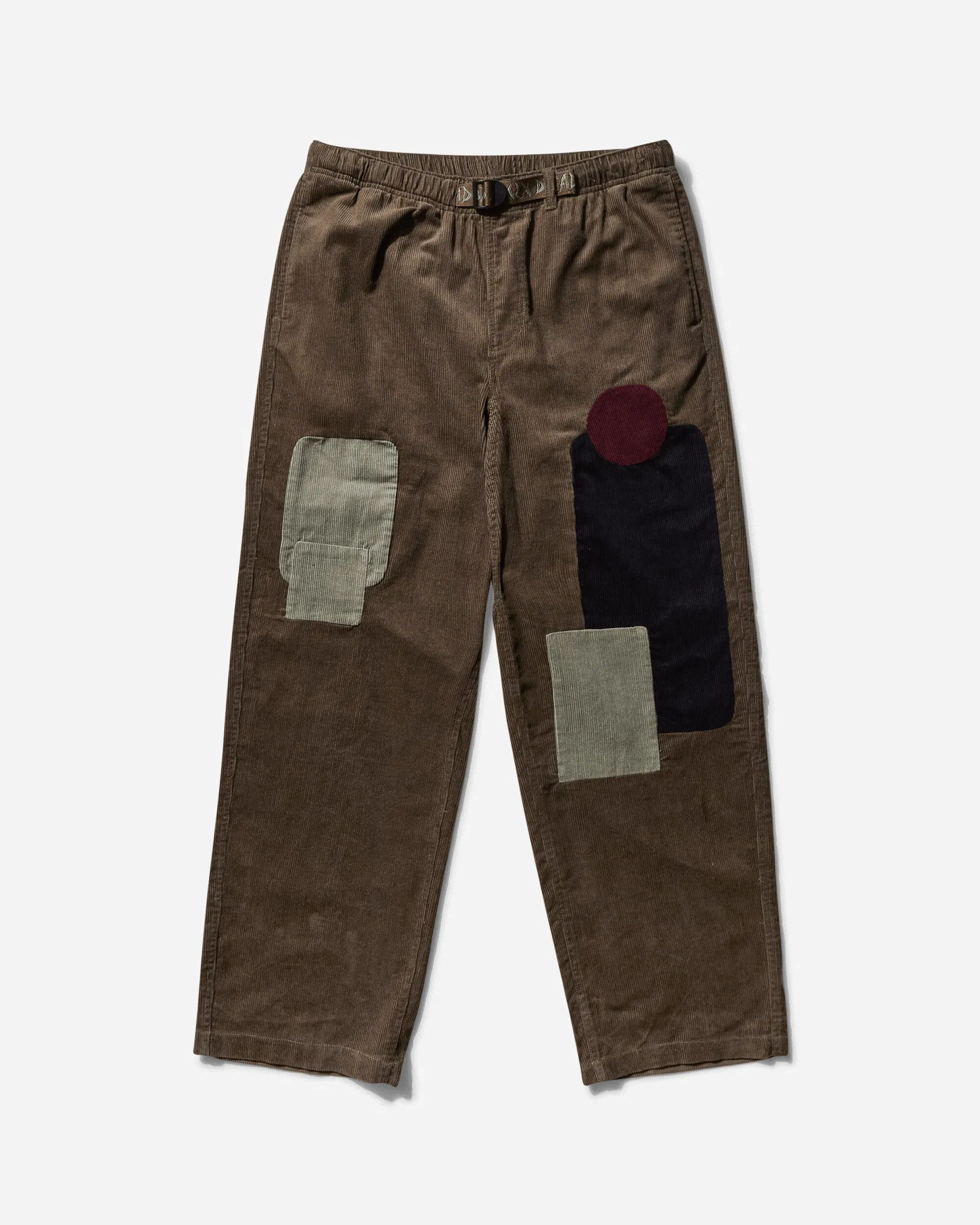 Brain Dead Men's Patchwork Cord Climber Pants Asphalt