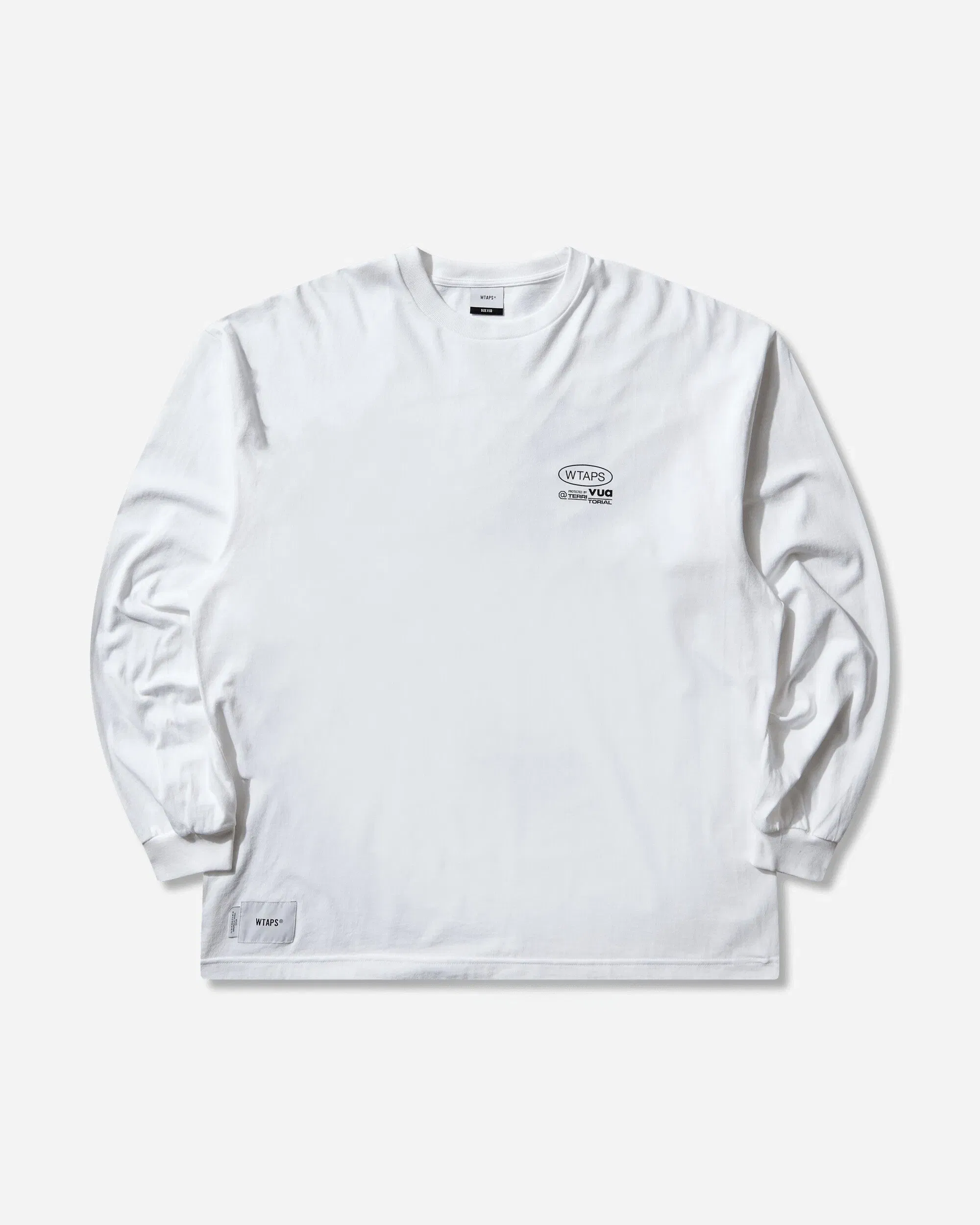 WTAPS Men's Protected By Longsleeve T-Shirt White