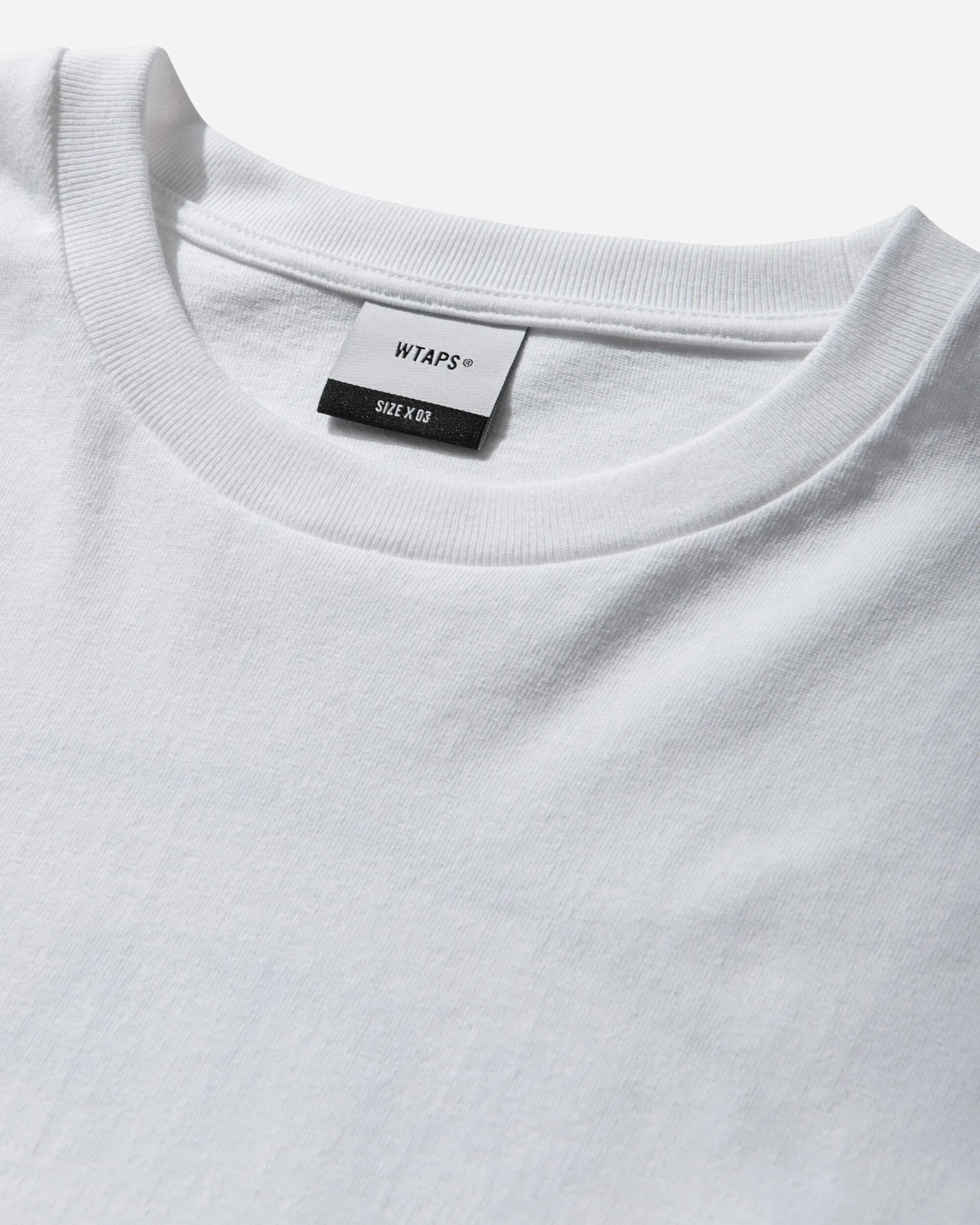 WTAPS Men's Protected By Longsleeve T-Shirt White