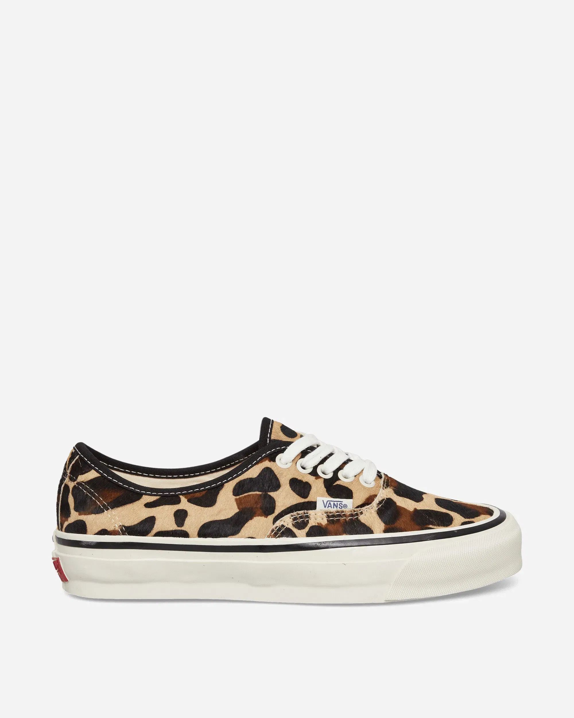 Vans Premium Authentic 44 Pony Hair Sneakers Marshmallow / Leopard