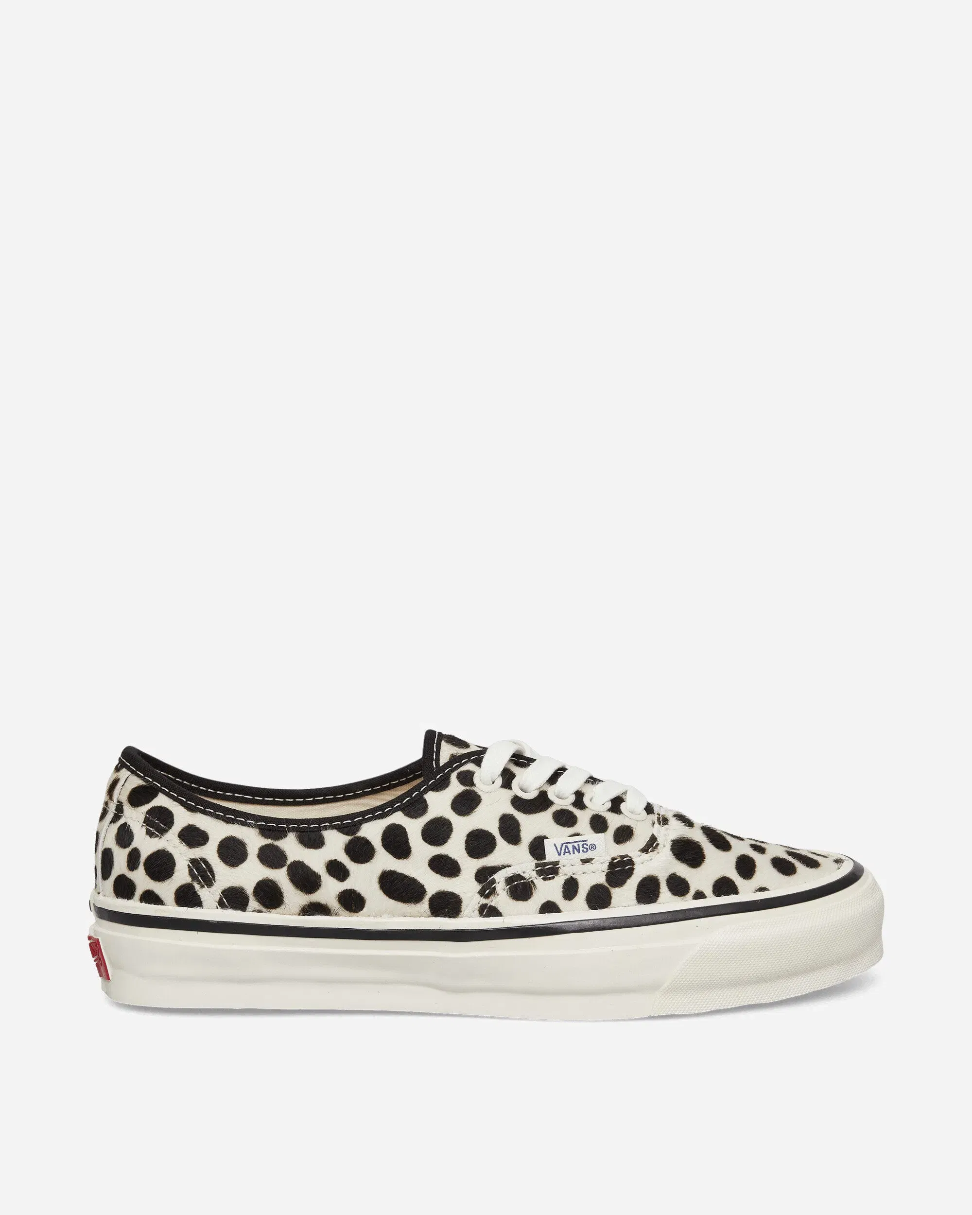 Vans Premium Authentic 44 Pony Hair Sneakers Dalmatian