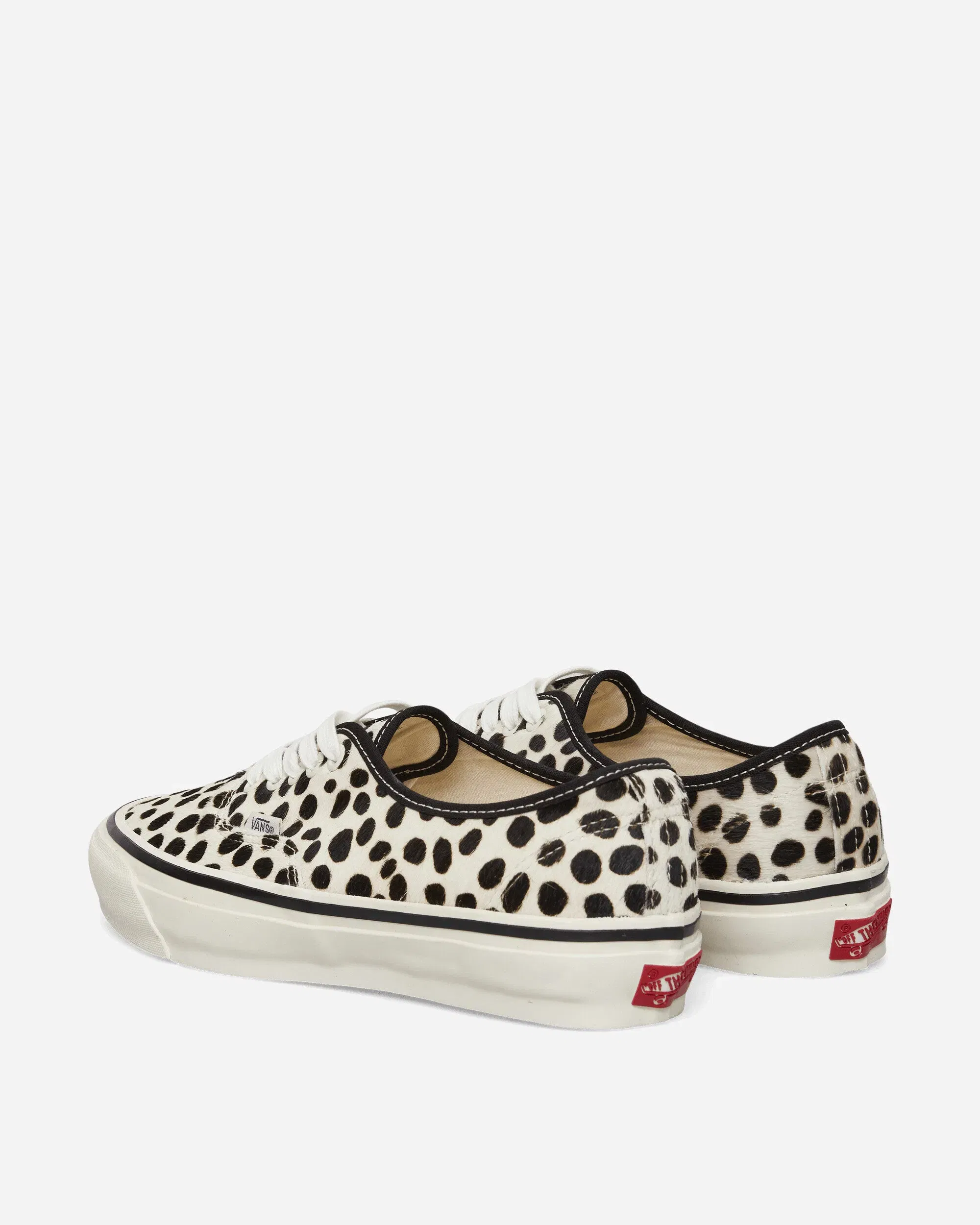 Vans Premium Authentic 44 Pony Hair Sneakers Dalmatian