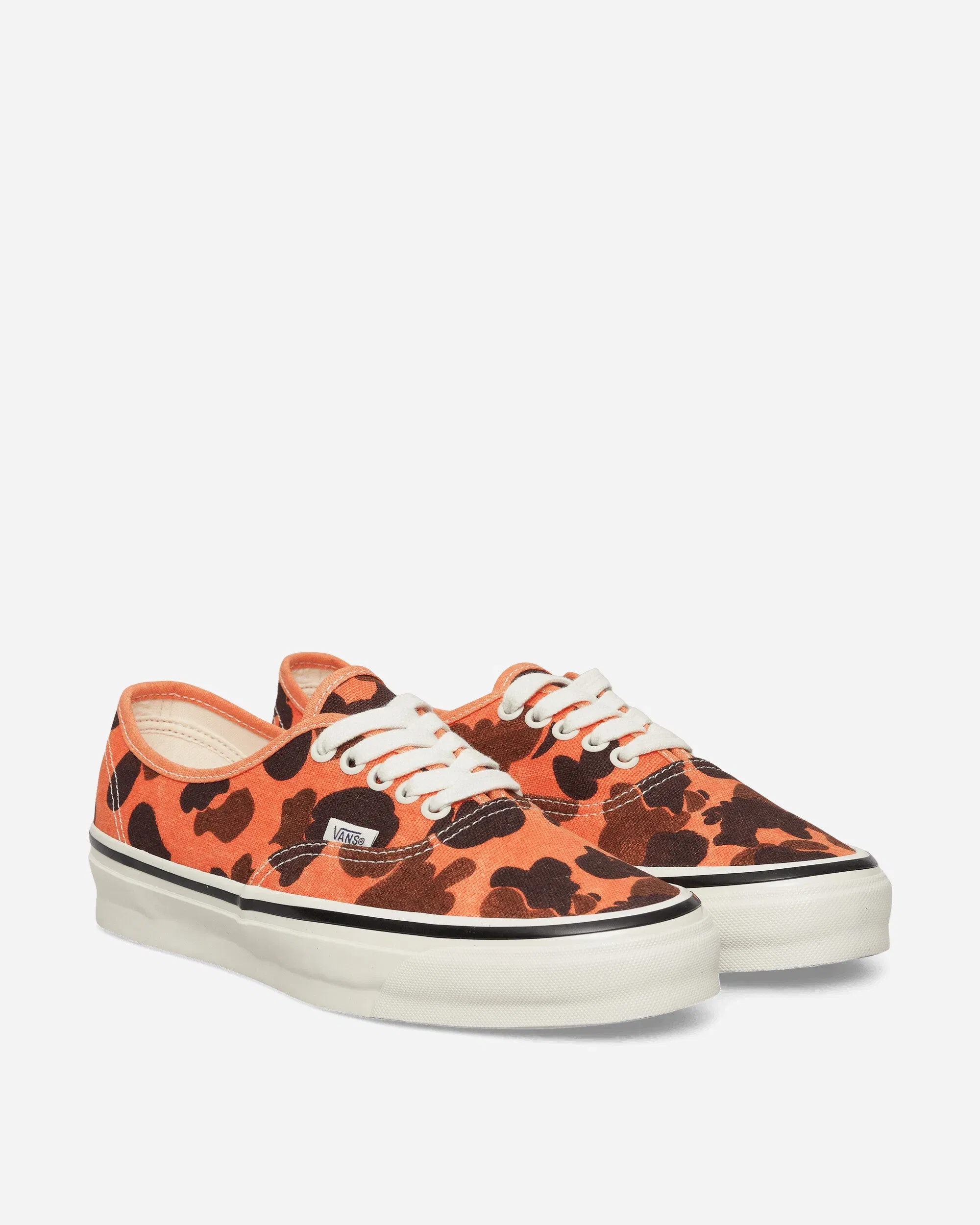 Vans Premium Authentic 44 Duck Camo Sneakers Orange