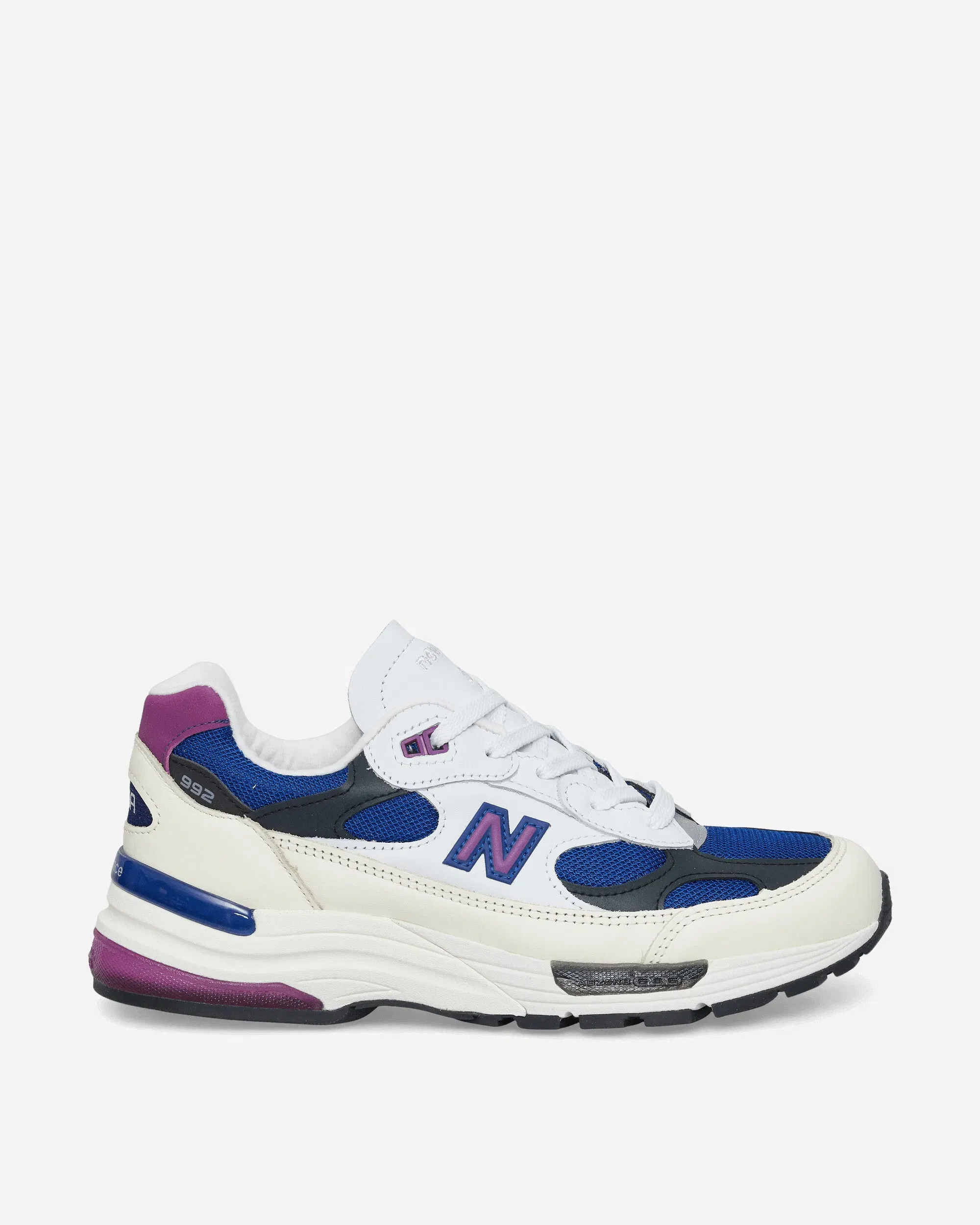 New Balance Made in USA 992 Sneakers White / Team Royal / Purple Fuschia