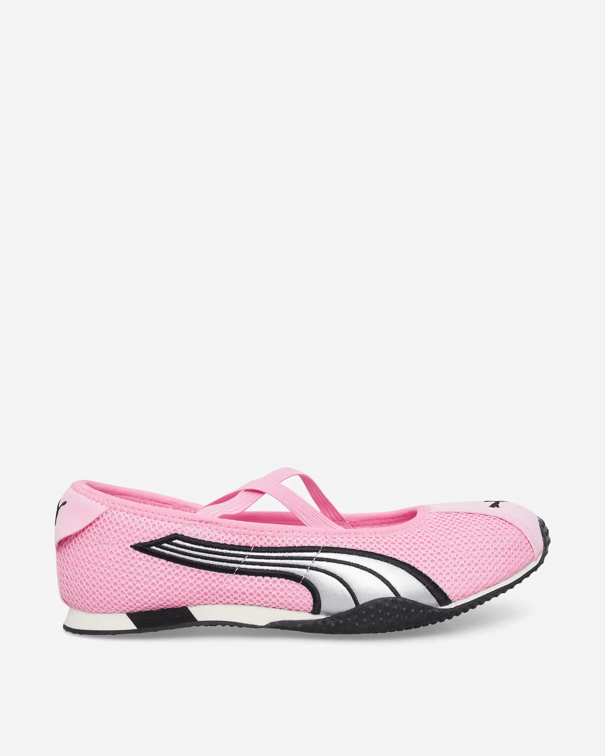 Puma Women's H-Street Ballet Sneakers Pink Shimmer / Silver