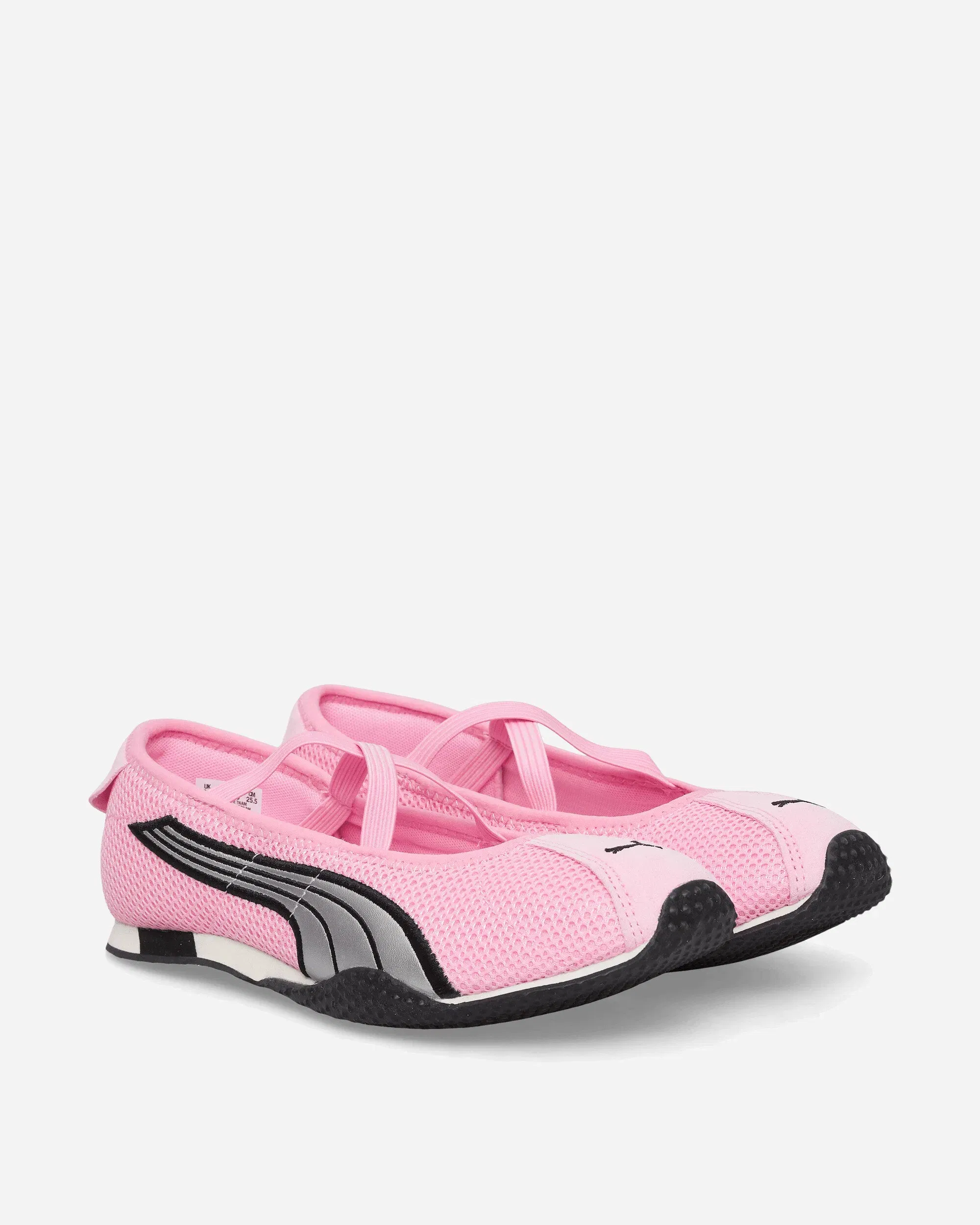 Puma Women's H-Street Ballet Sneakers Pink Shimmer / Silver