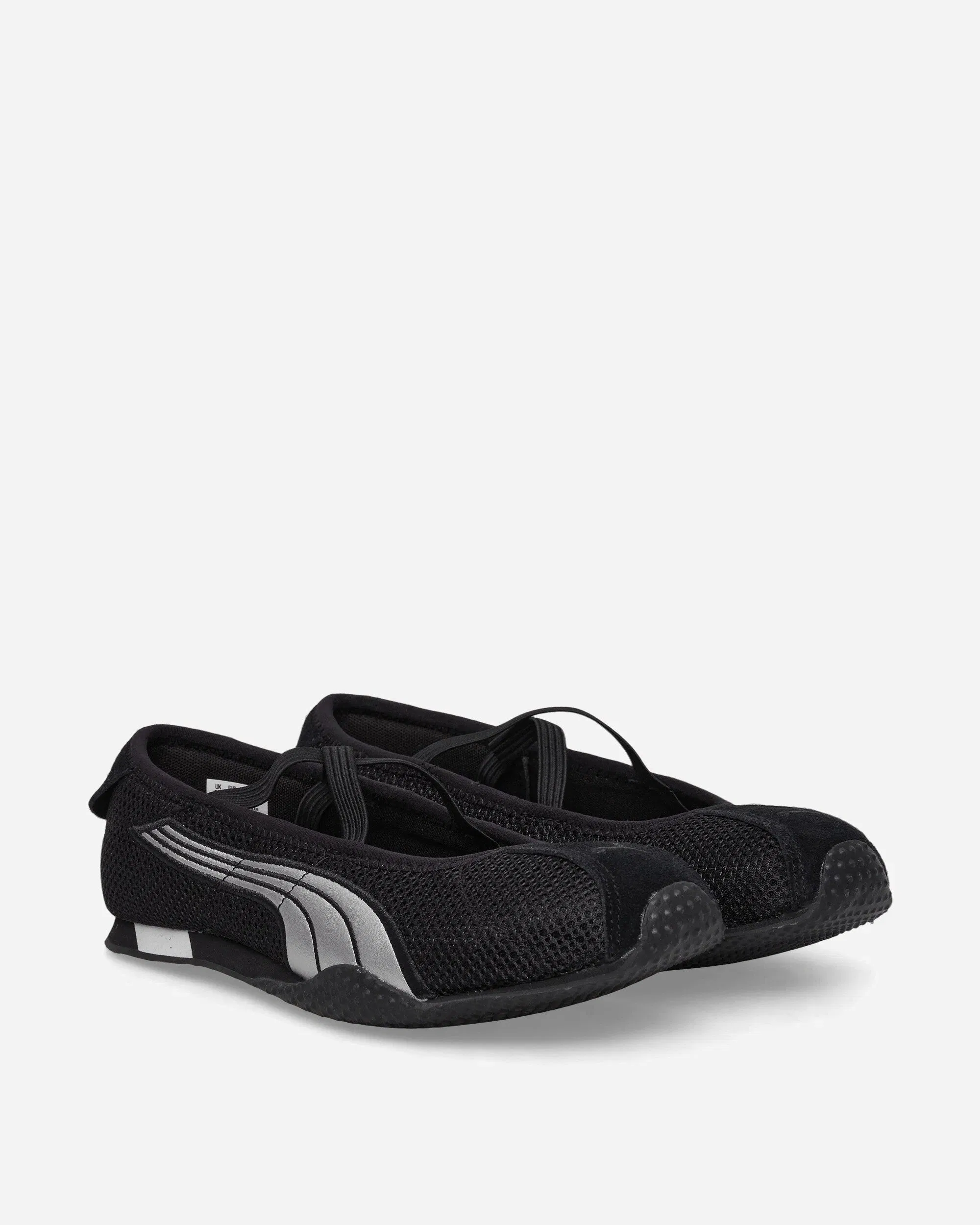 Puma Women's H-Street Ballet Sneakers Black / Silver