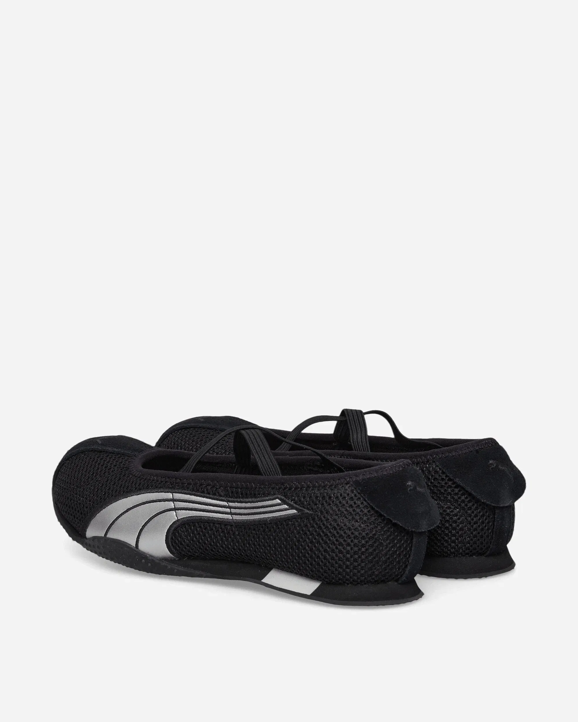 Puma Women's H-Street Ballet Sneakers Black / Silver