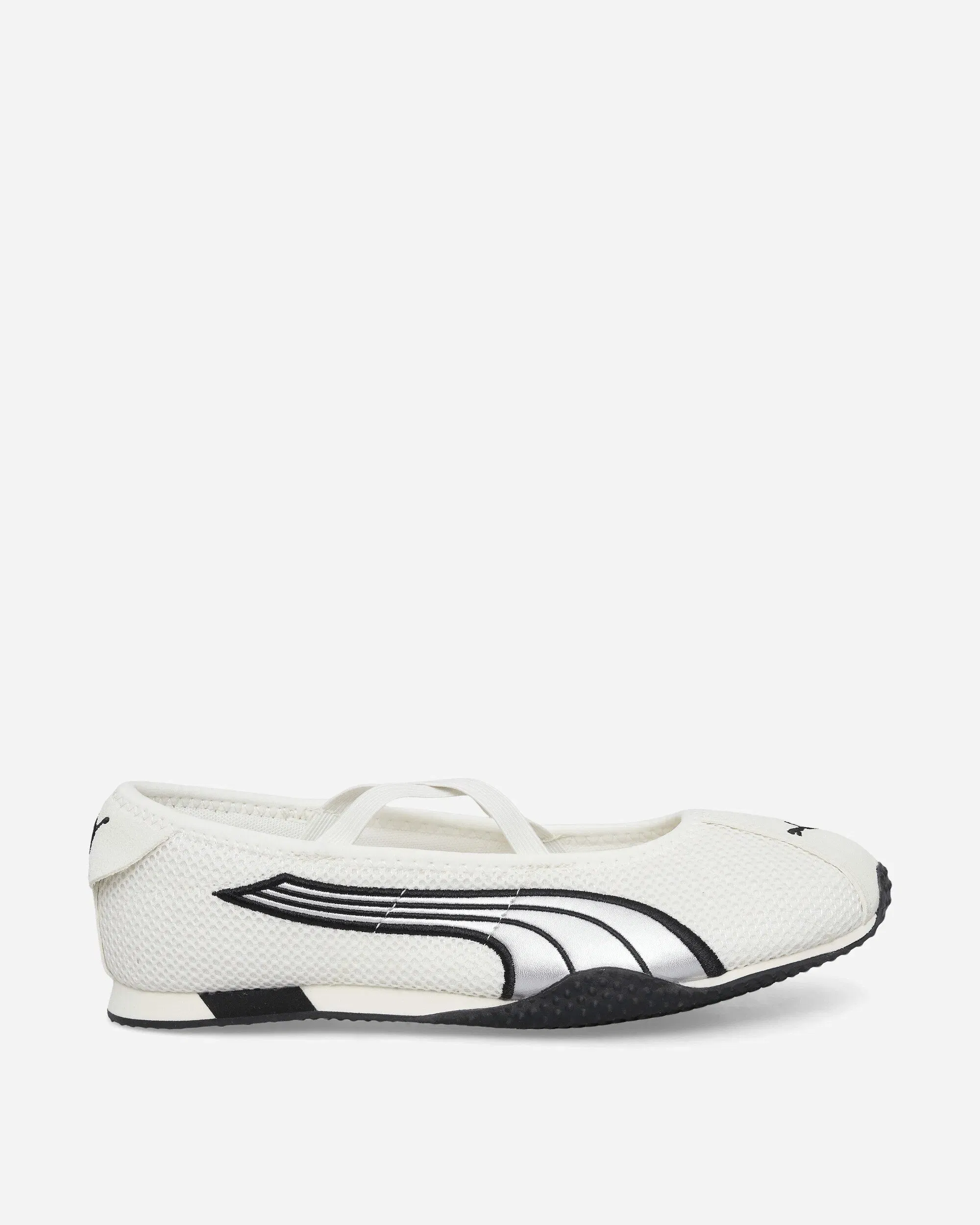 Puma Women's H-Street Ballet Sneakers Warm White / Silver
