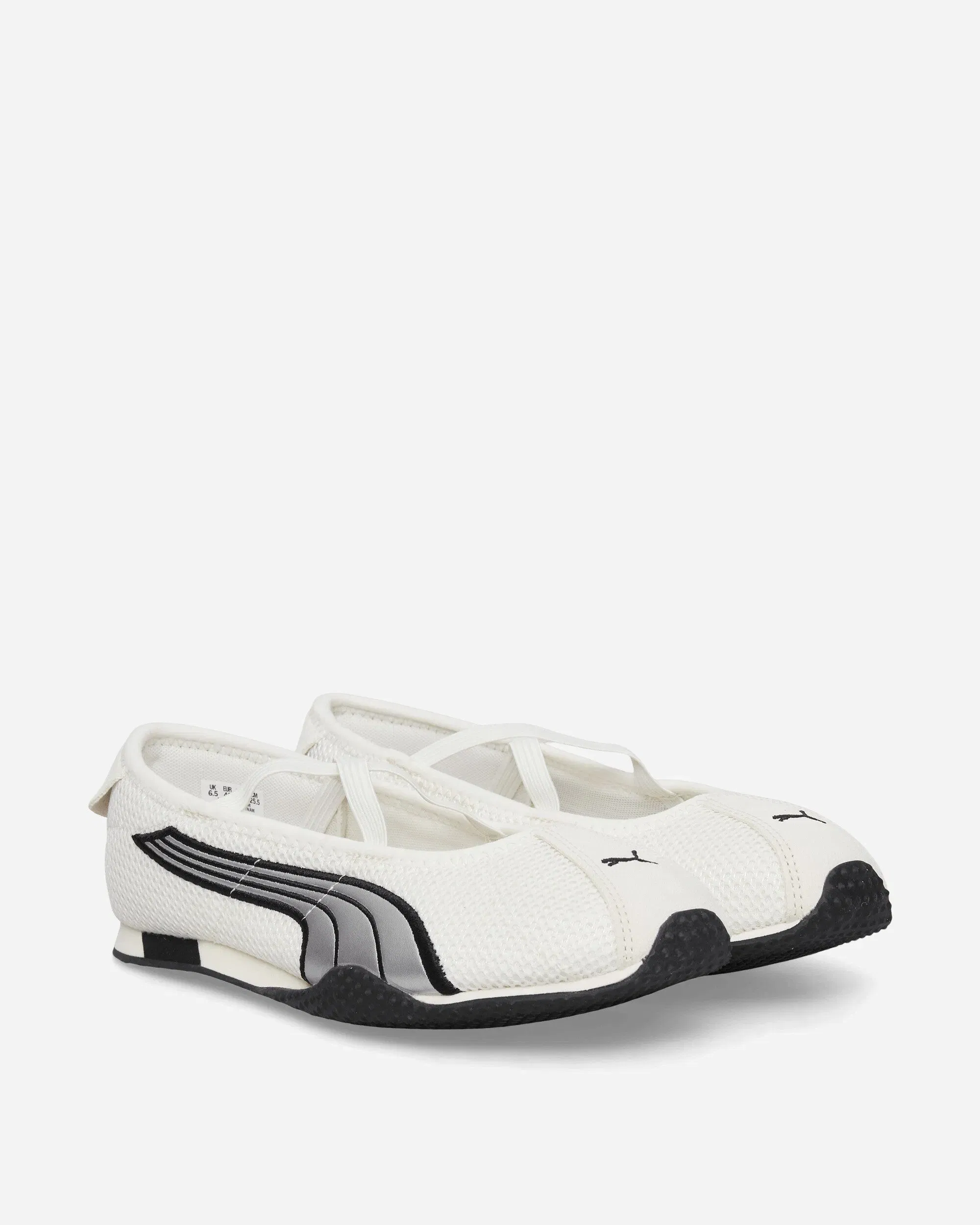 Puma Women's H-Street Ballet Sneakers Warm White / Silver