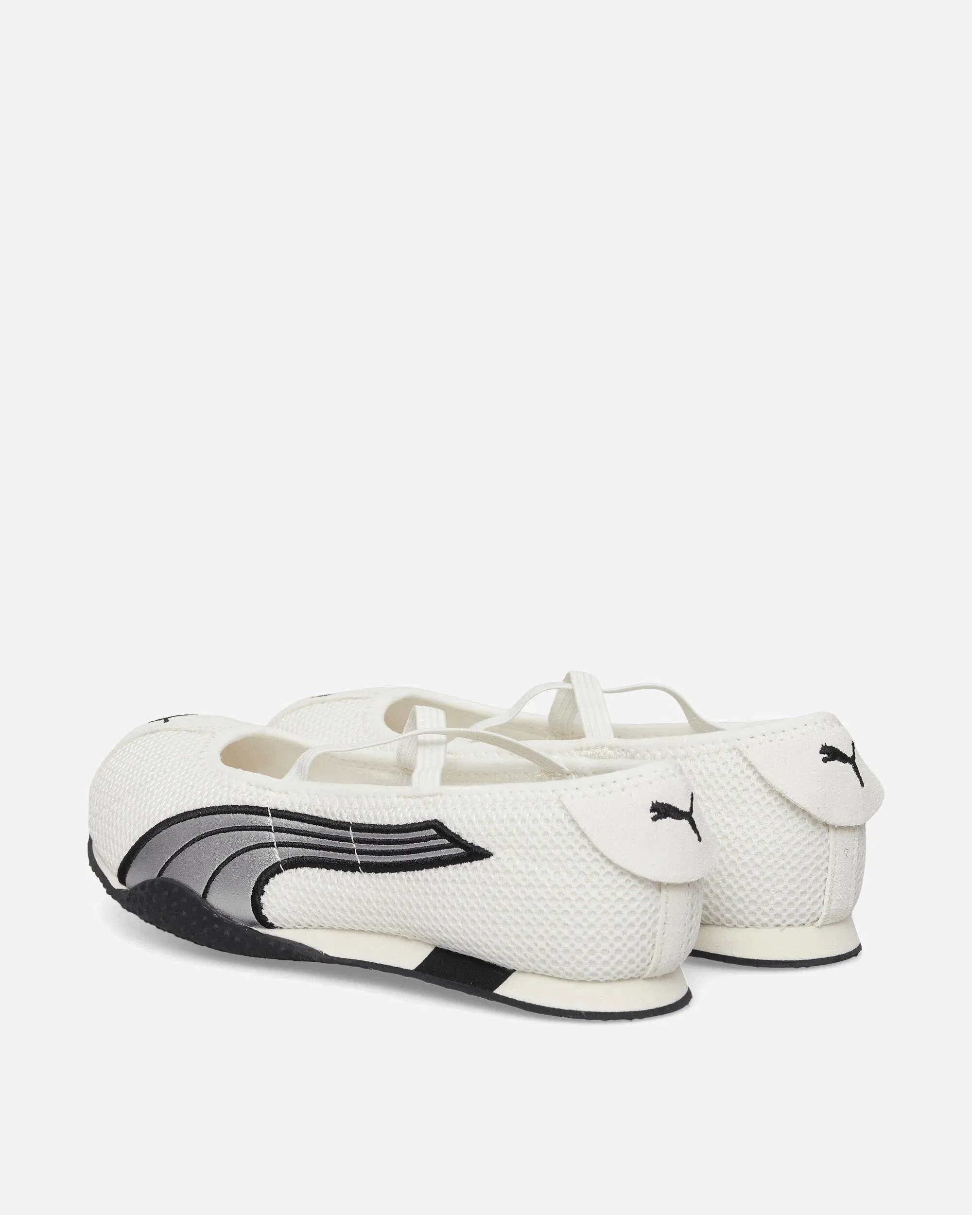 Puma Women's H-Street Ballet Sneakers Warm White / Silver