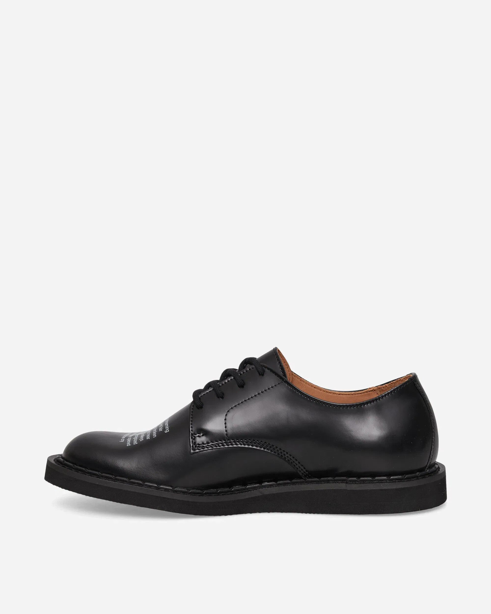 George Cox UNDERCOVER People Have the Power Derby Shoes Black