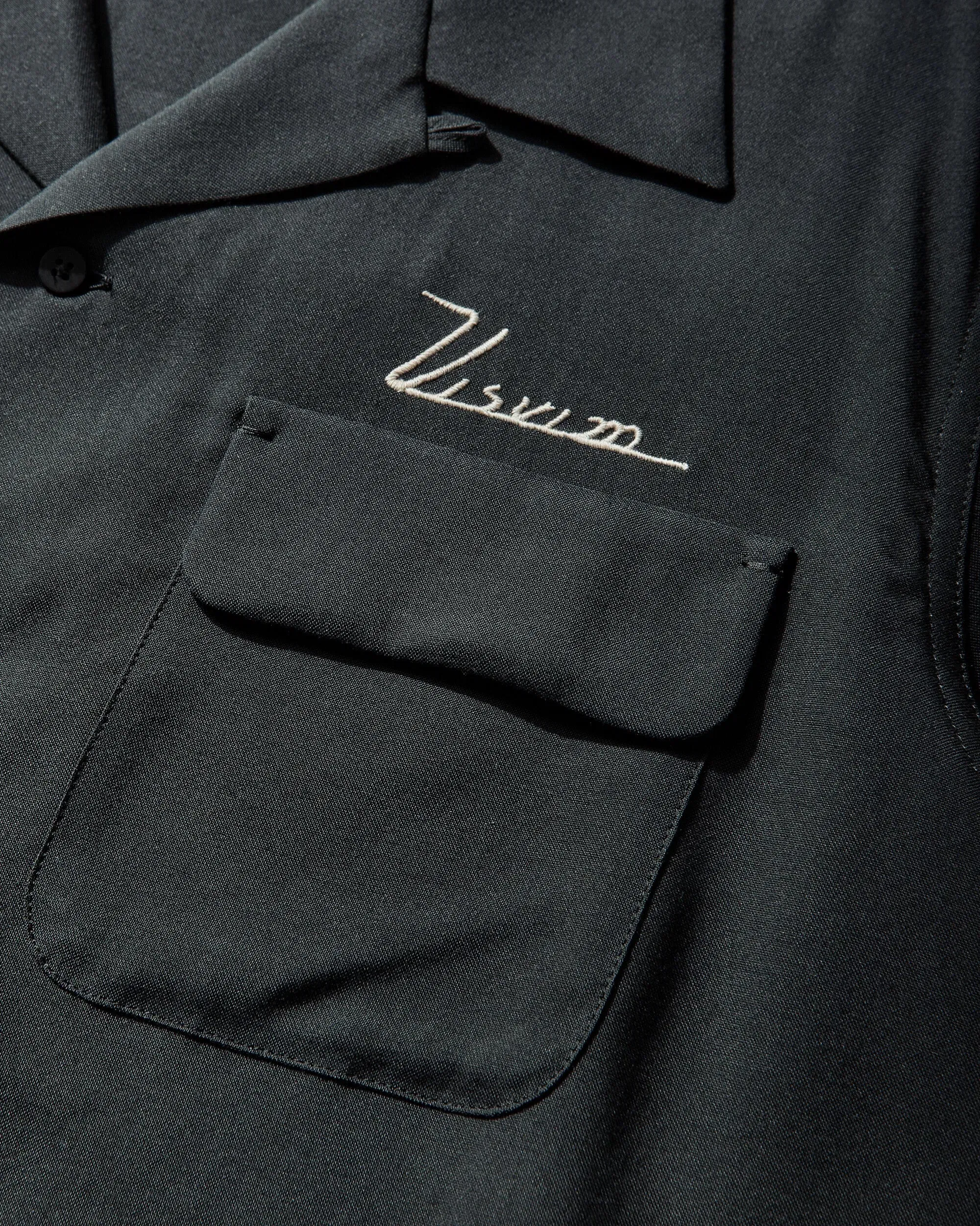 visvim Men's Judd Shortsleeve Shirt Black