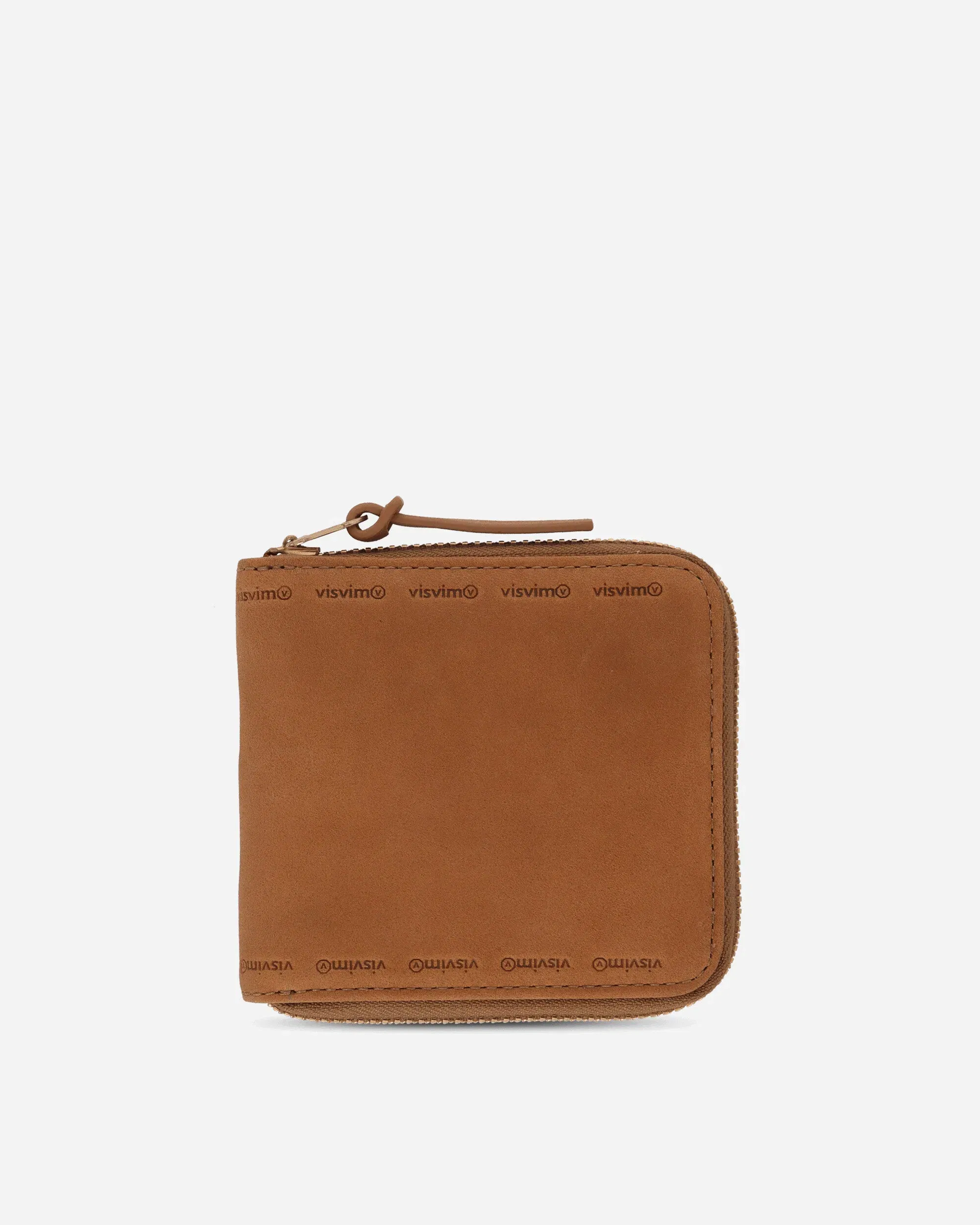 visvim Leather Bi-Fold Wallet Camel