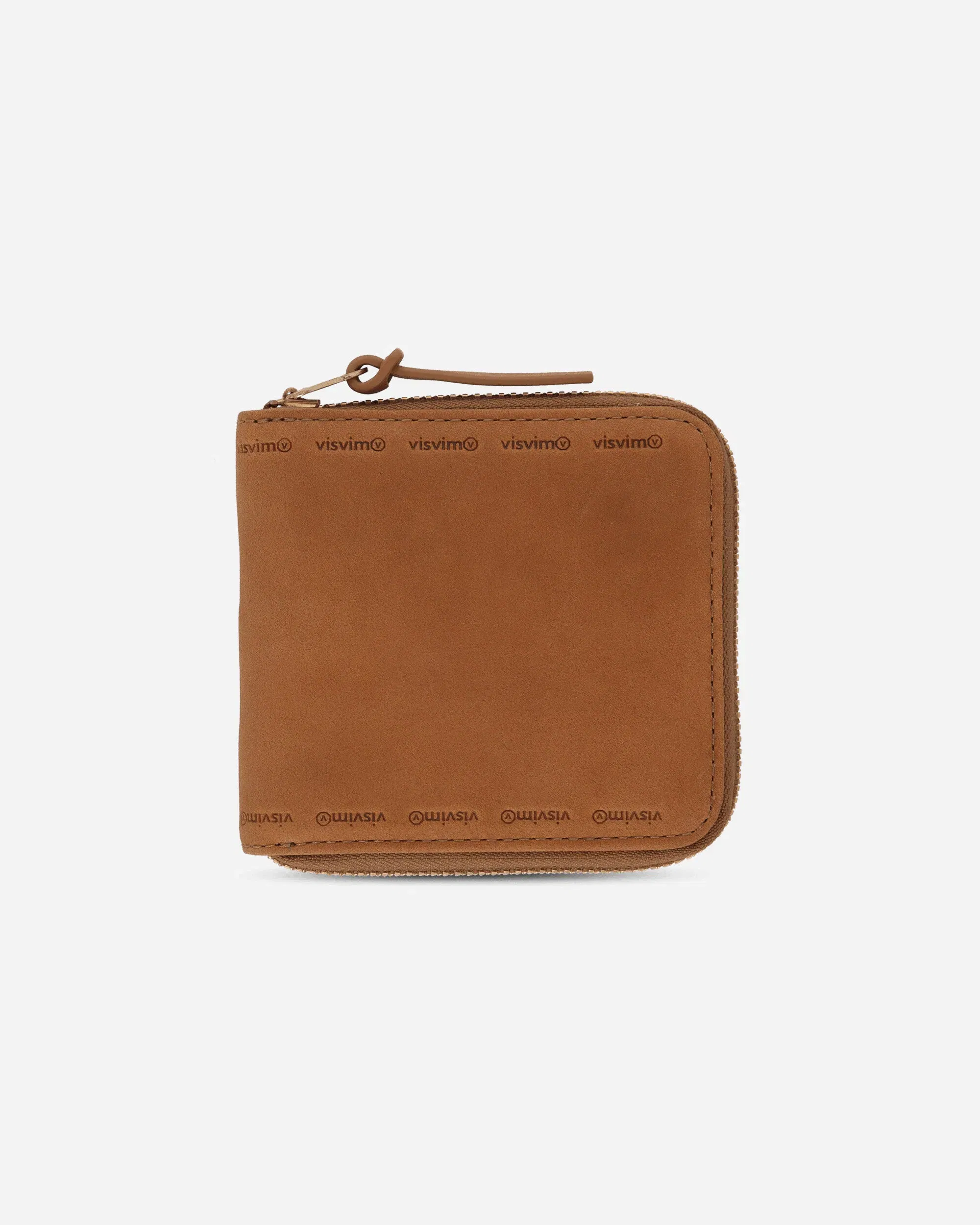 visvim Leather Bi-Fold Wallet Camel
