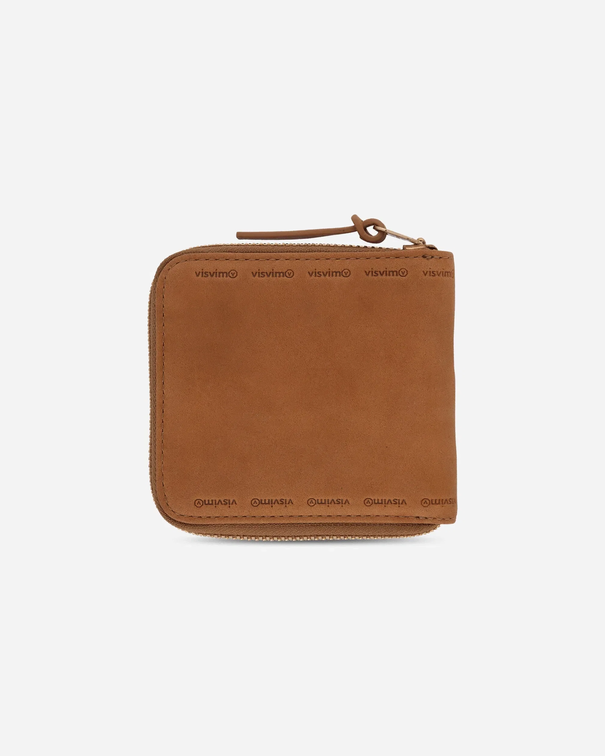 visvim Leather Bi-Fold Wallet Camel