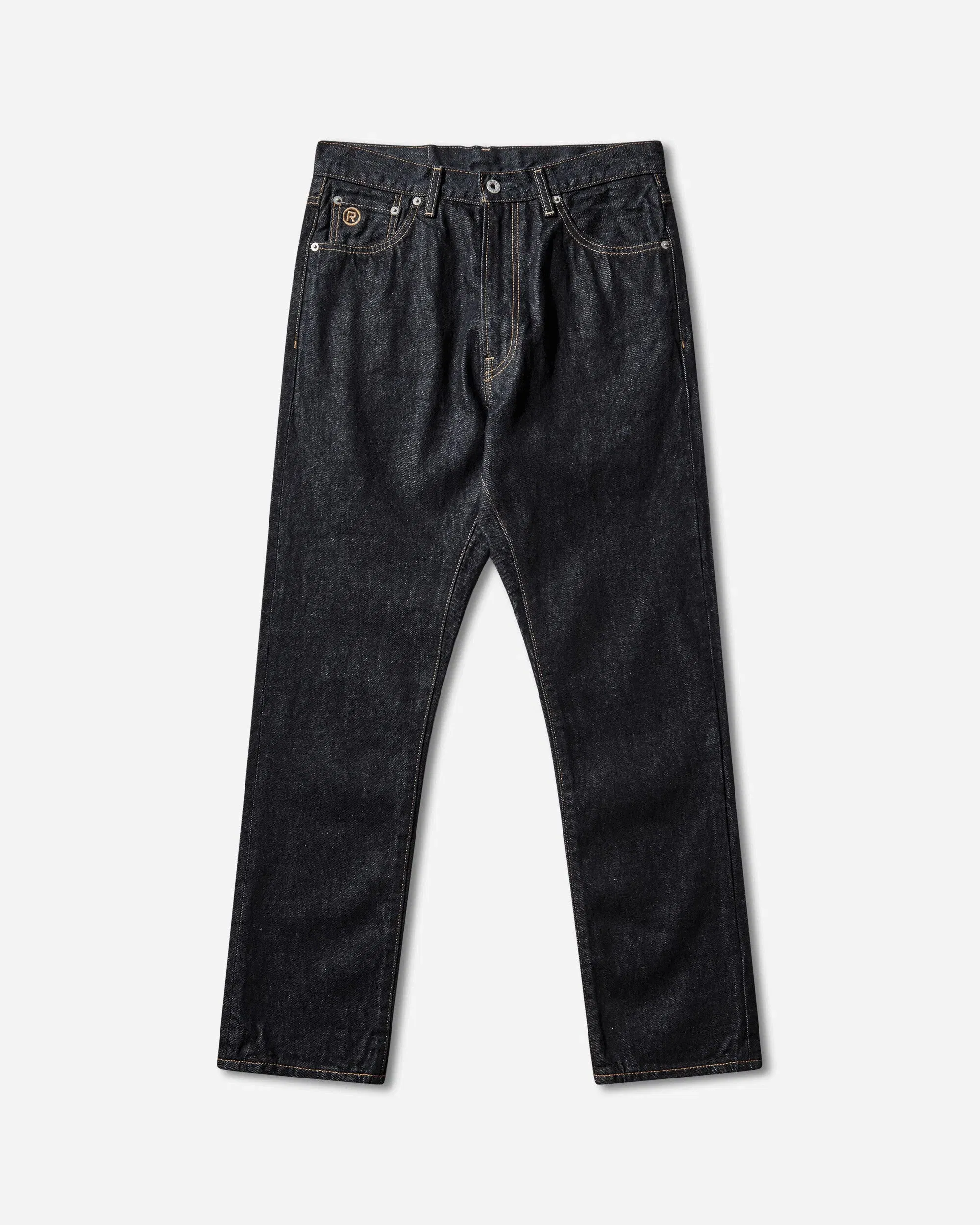 BAPE Men's Ape Head Denim Pants Indigo