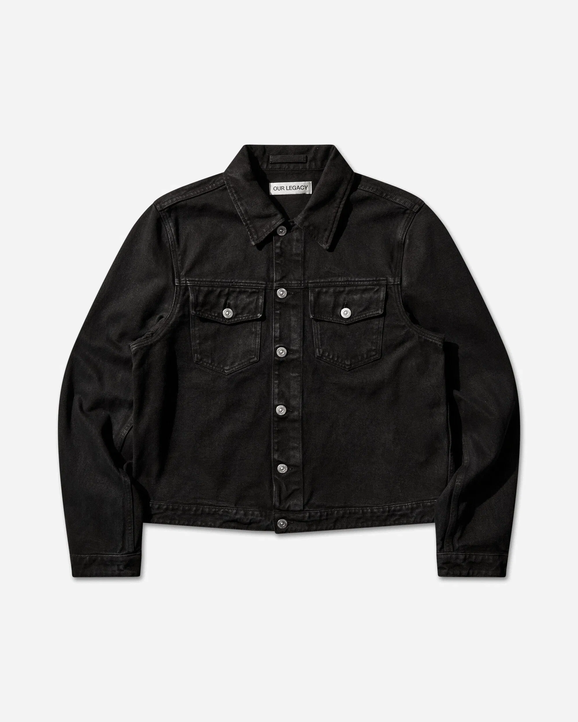 OUR LEGACY Men's Origin Jacket Overdyed Highway Black