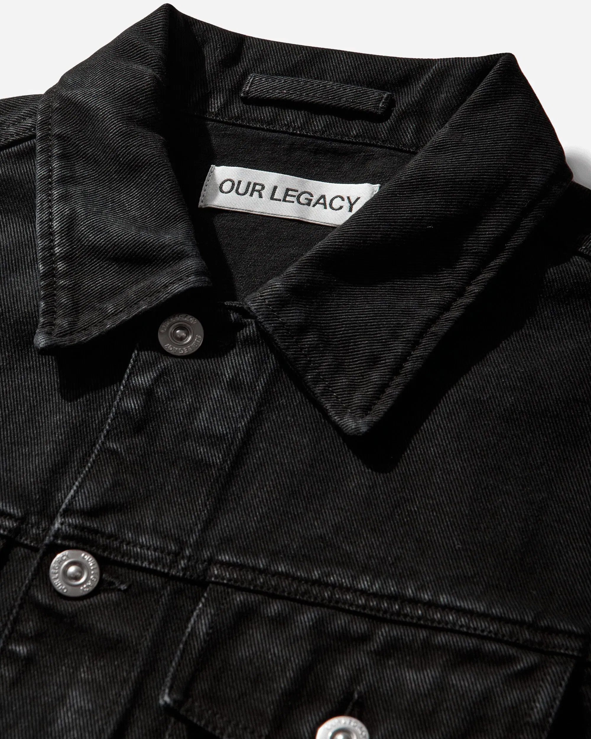 OUR LEGACY Men's Origin Jacket Overdyed Highway Black