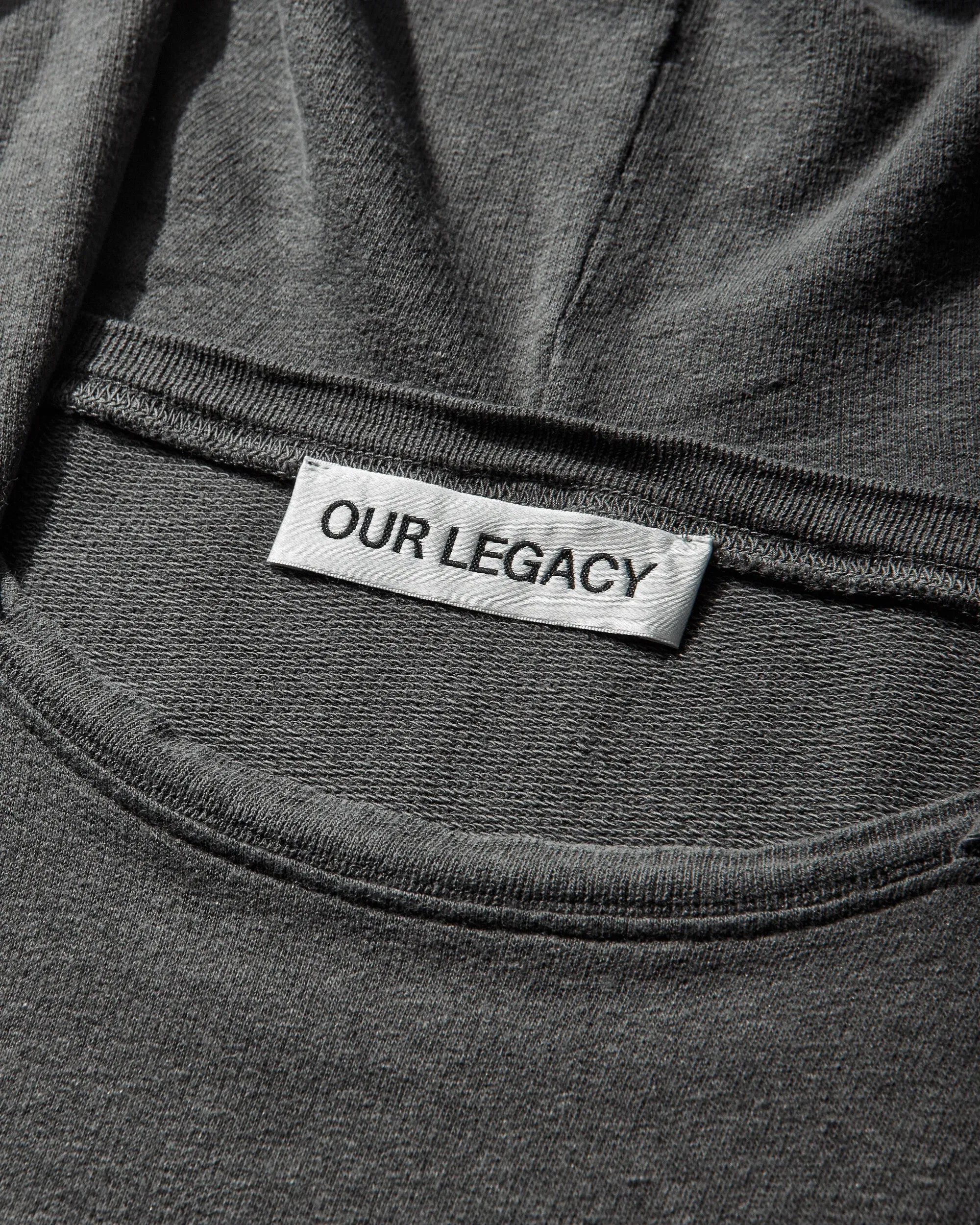 OUR LEGACY Men's Relic Hoodie Washed Black