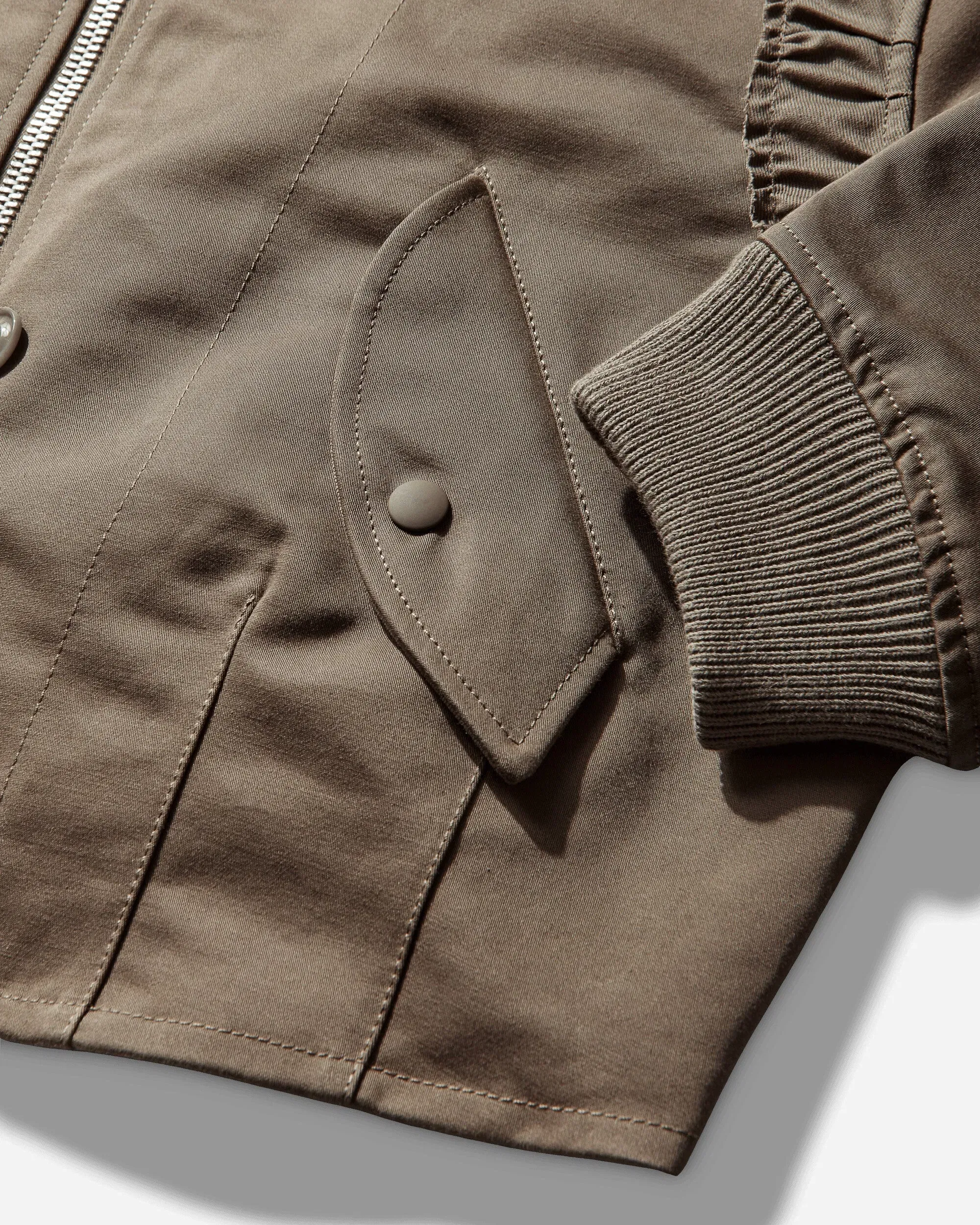 OUR LEGACY Women's Frill Bomber Jacket Kharkee