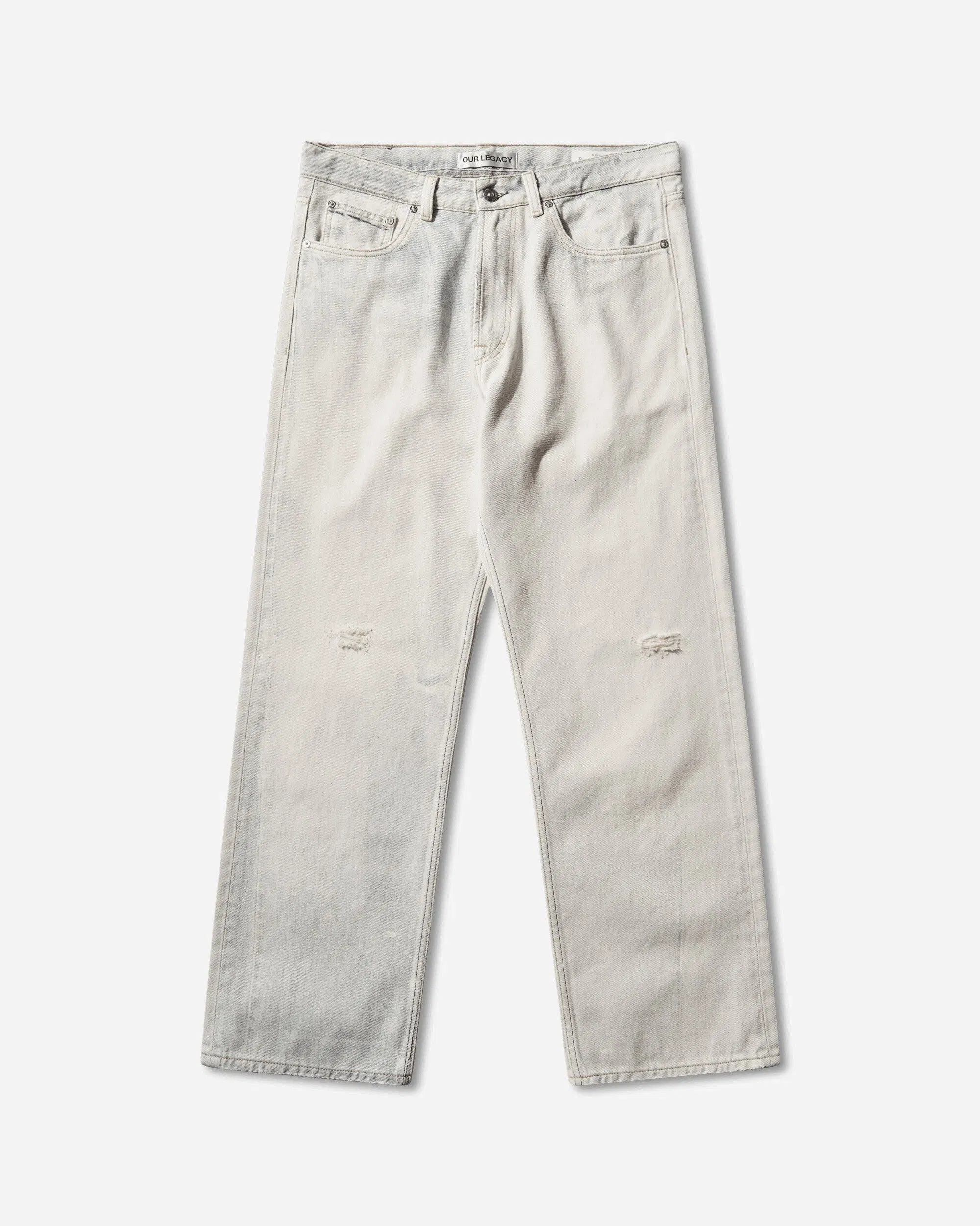 OUR LEGACY Men's Third Cut Jeans Digital Coffe Print