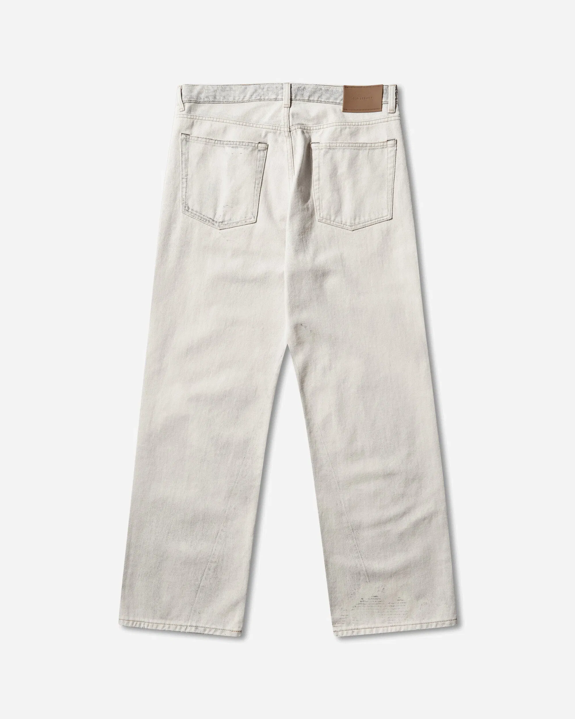 OUR LEGACY Men's Third Cut Jeans Digital Coffe Print