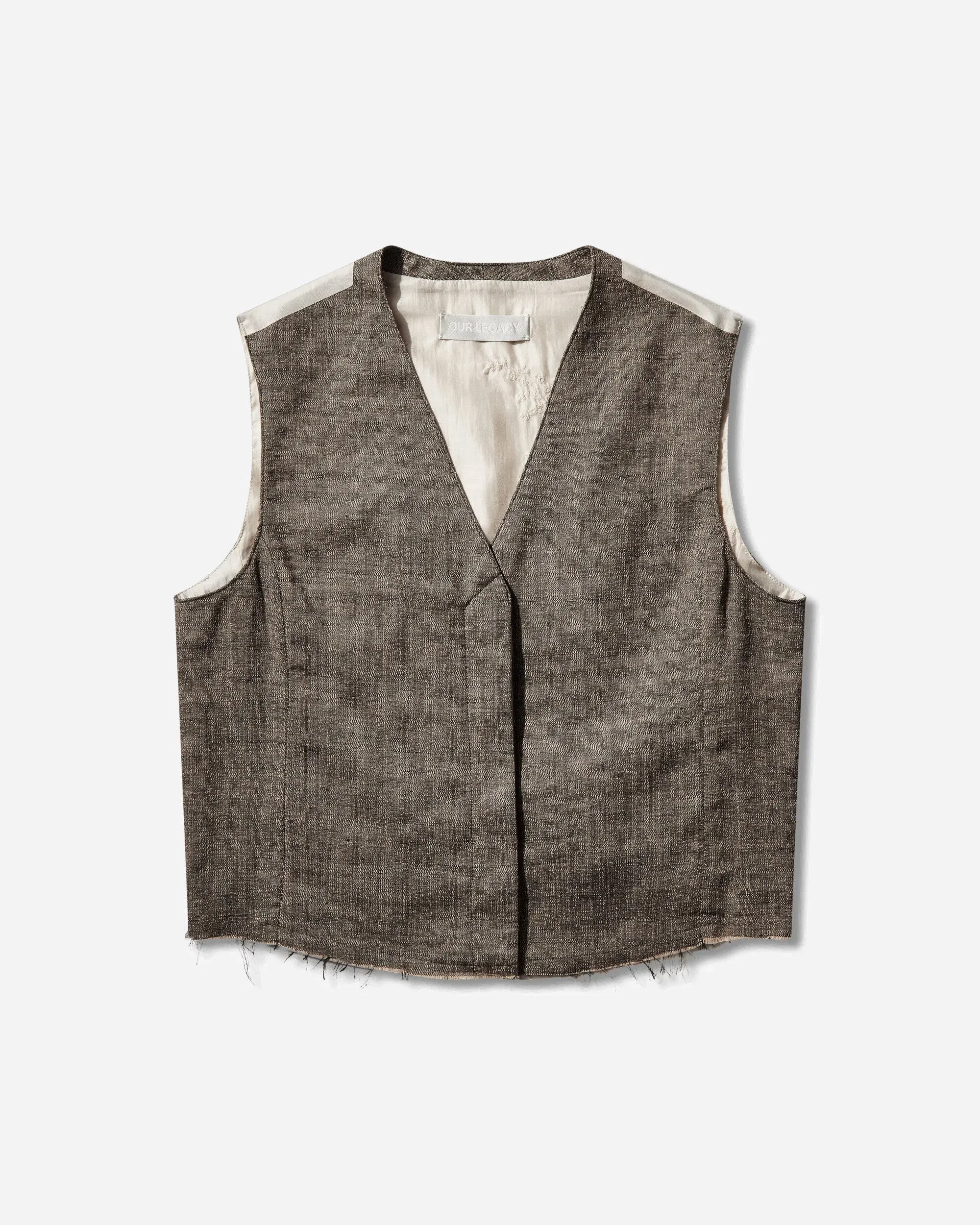 OUR LEGACY Women's Base Waistcoat Deep Husk