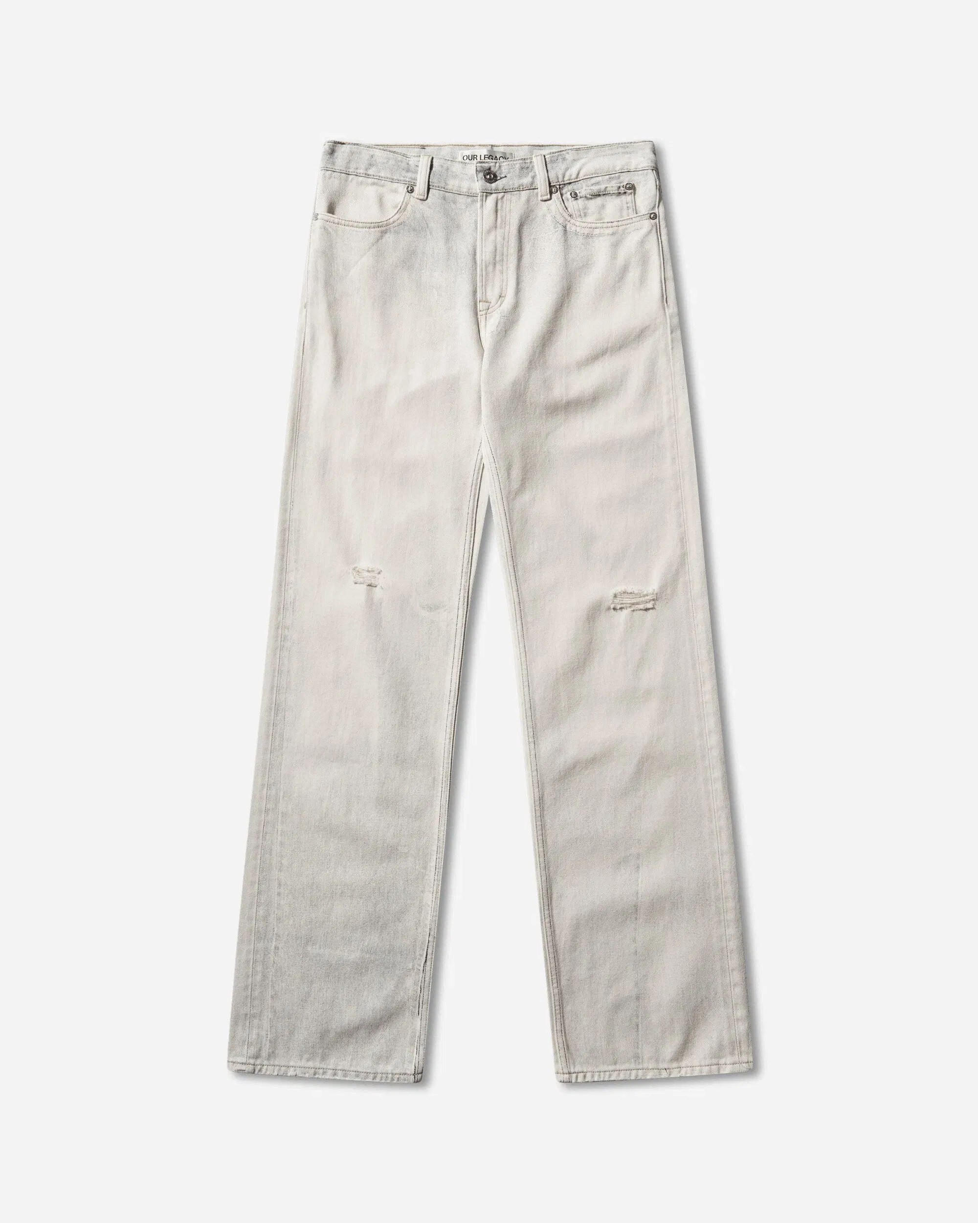 OUR LEGACY Women's Wata Cut Jeans Digital Coffe Print