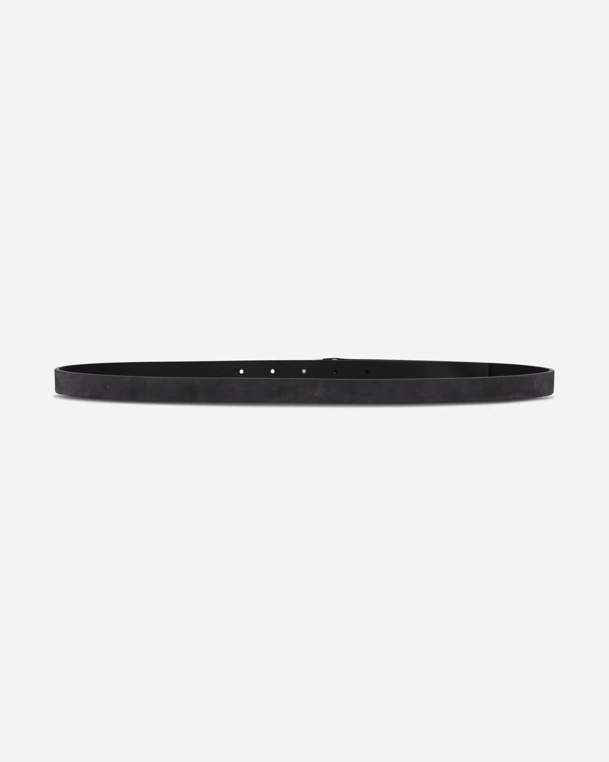 ERL Suede Skinny Belt Black