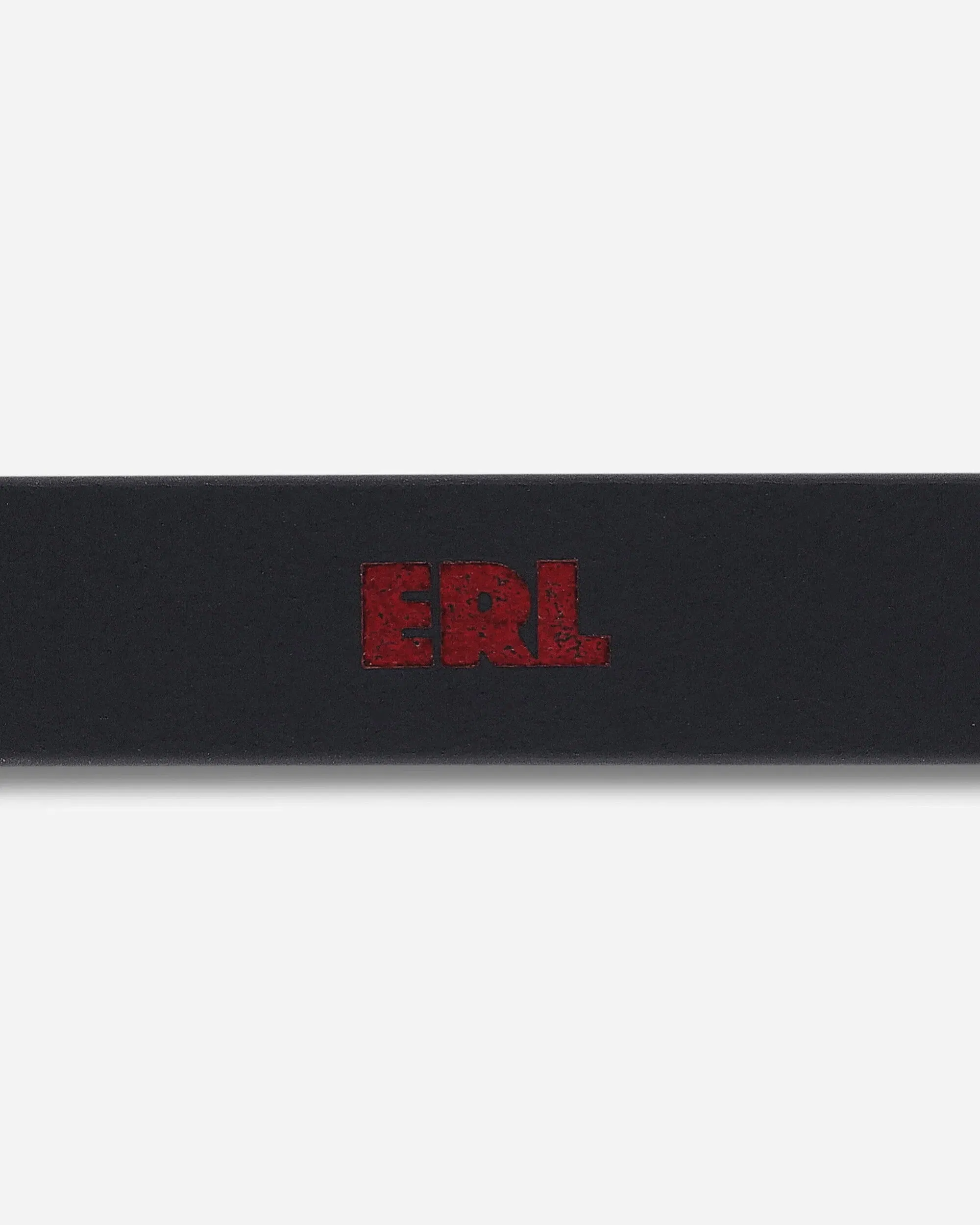 ERL Suede Skinny Belt Black