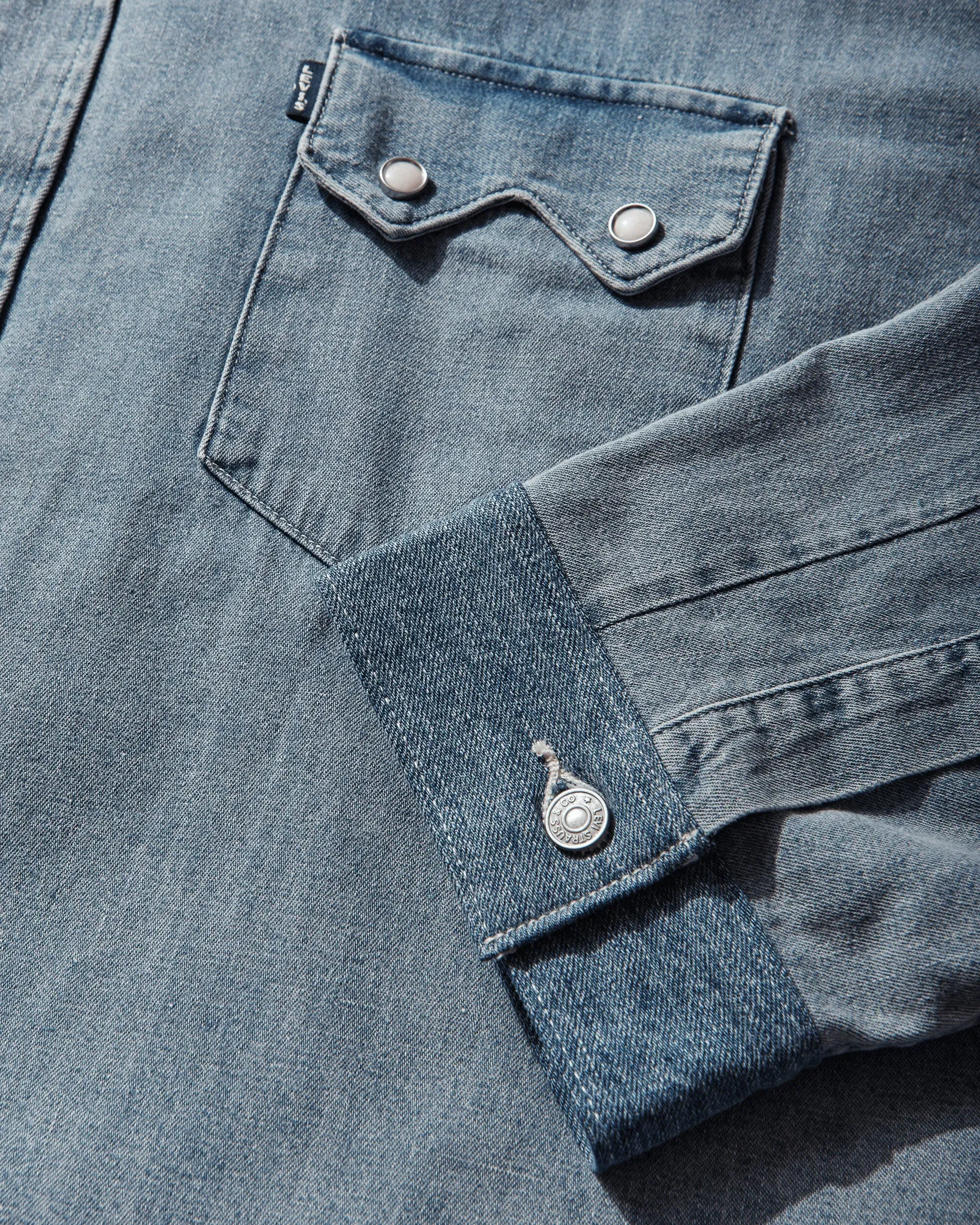 Levi's Men's Blue Tab Customized Sawtooth Jacket Blue