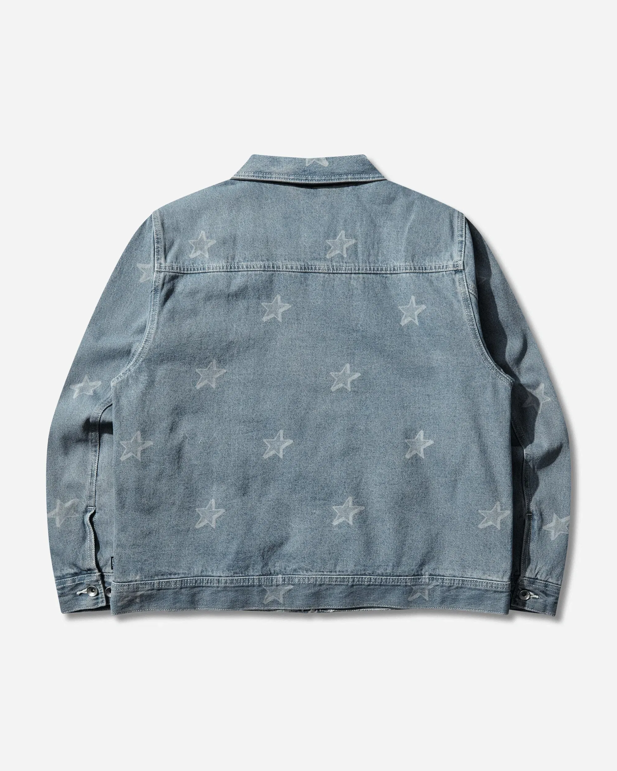 Vans Men's Pomona Denim Station Jacket Stonewash Blue