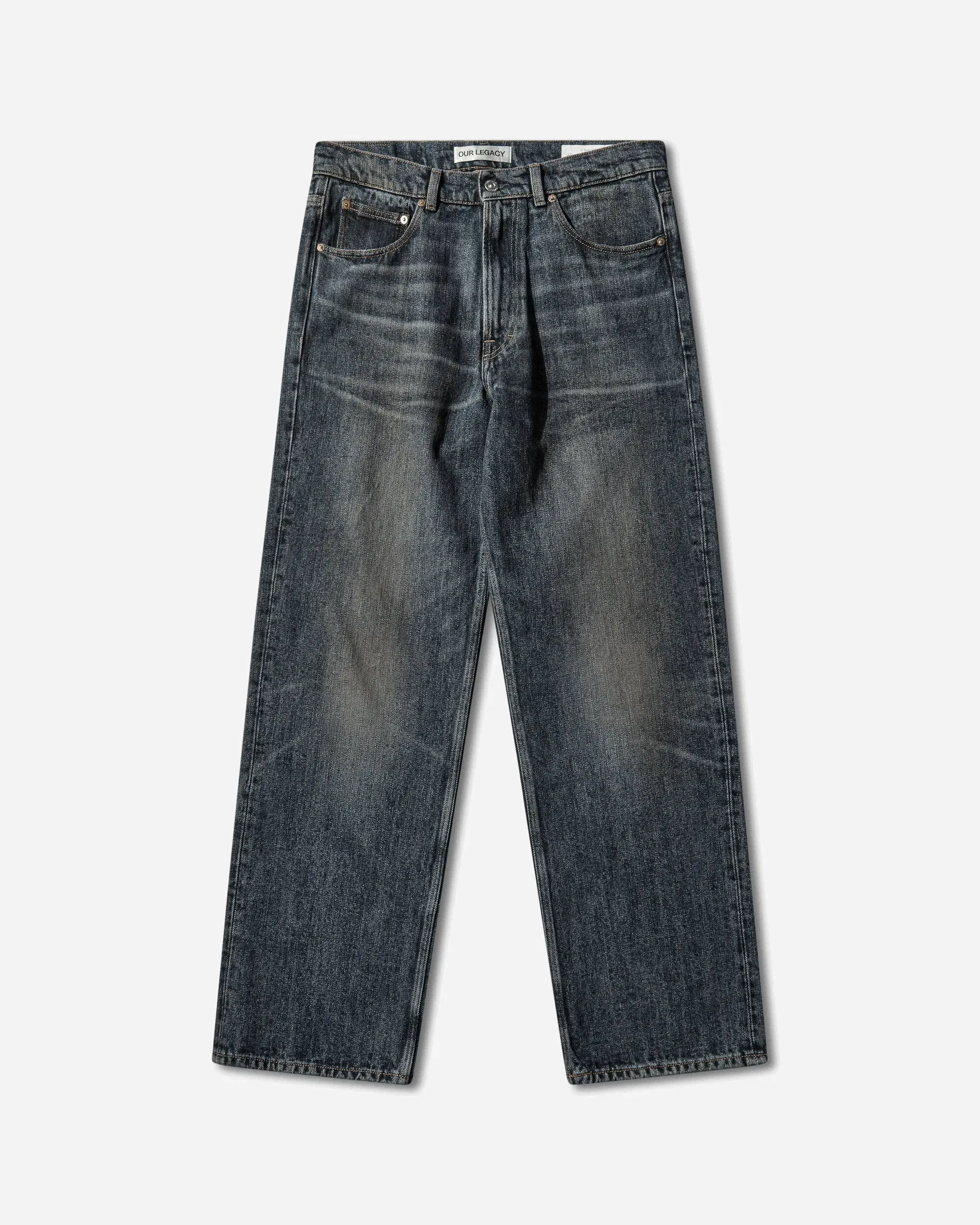 OUR LEGACY Men's Third Cut Jeans Rocker Storm Wash