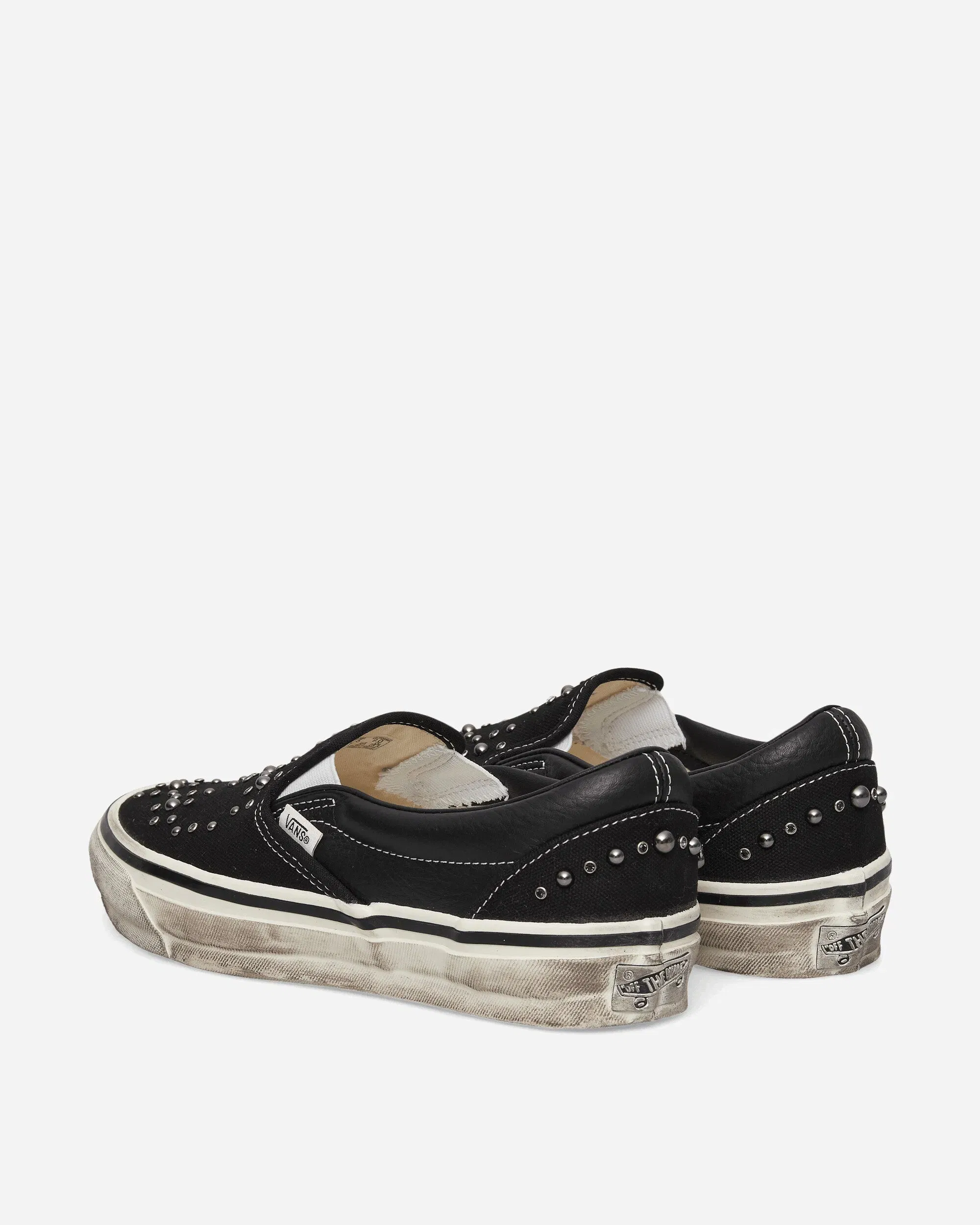 Vans Premium Classic Slip-On Pearlized Sneakers Black