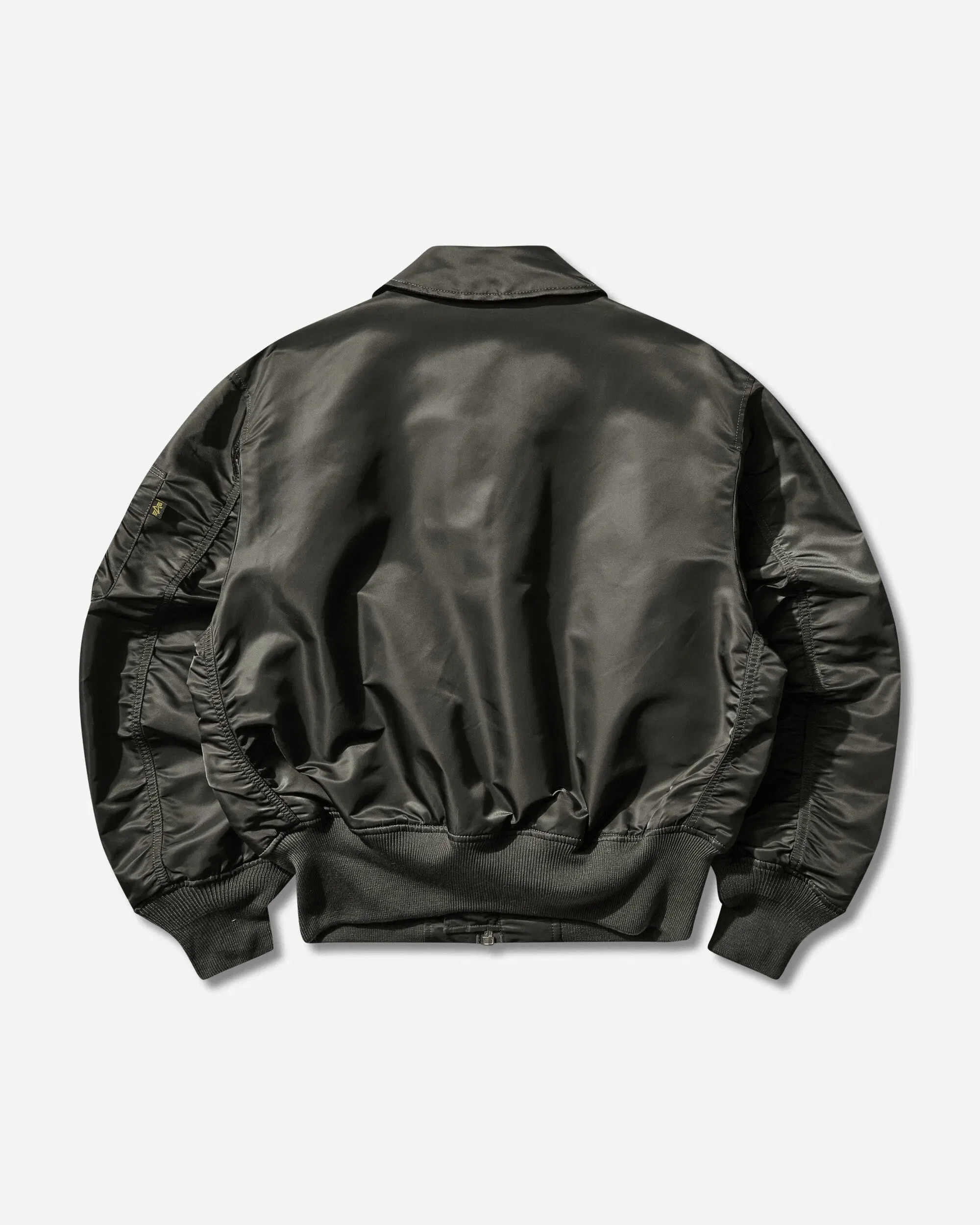 GR10K Alpha Industries CWU-45 Bomber Jacket Rep Grey