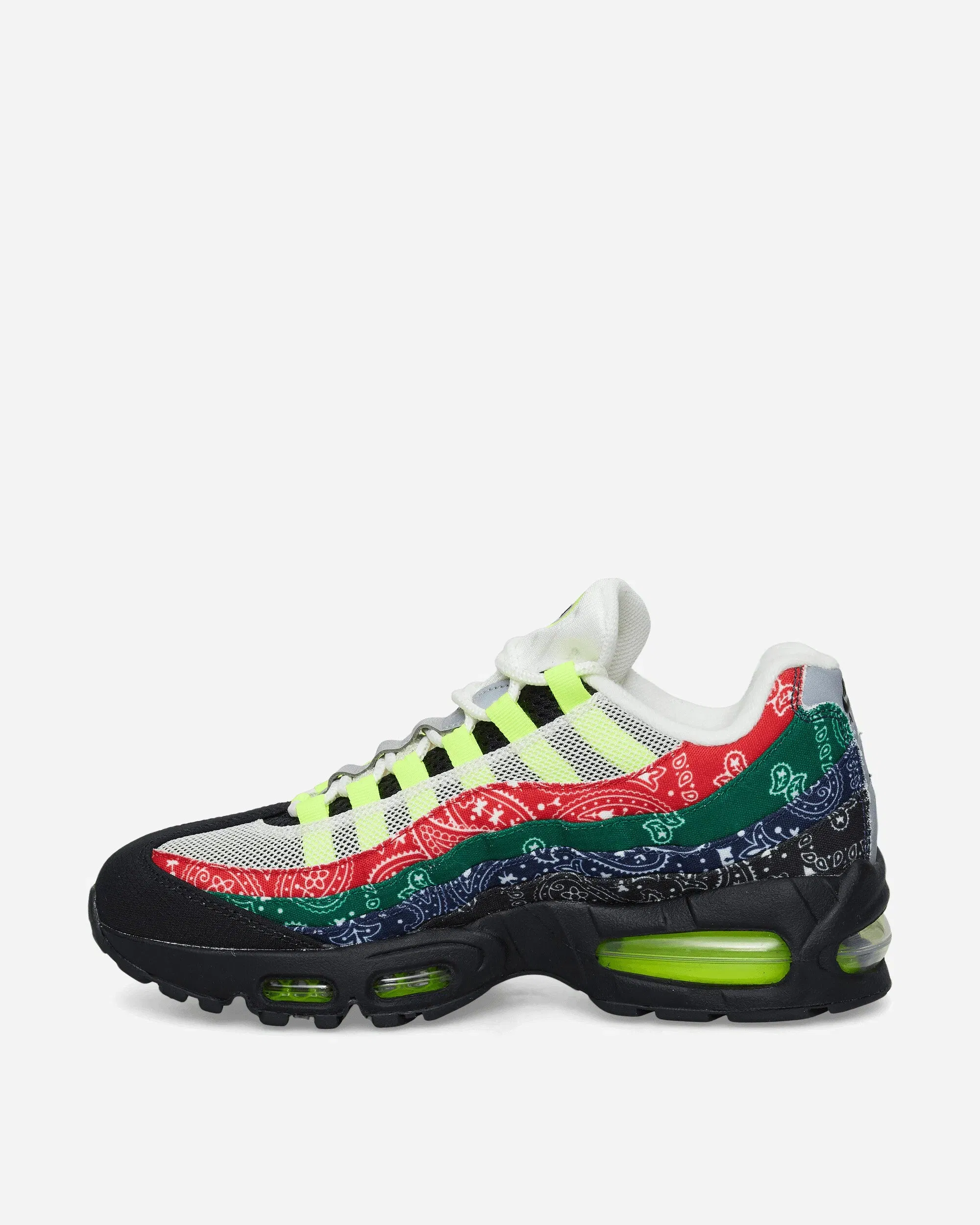 Nike Air Max 95 Big Bubble Sneakers Volt / University Red