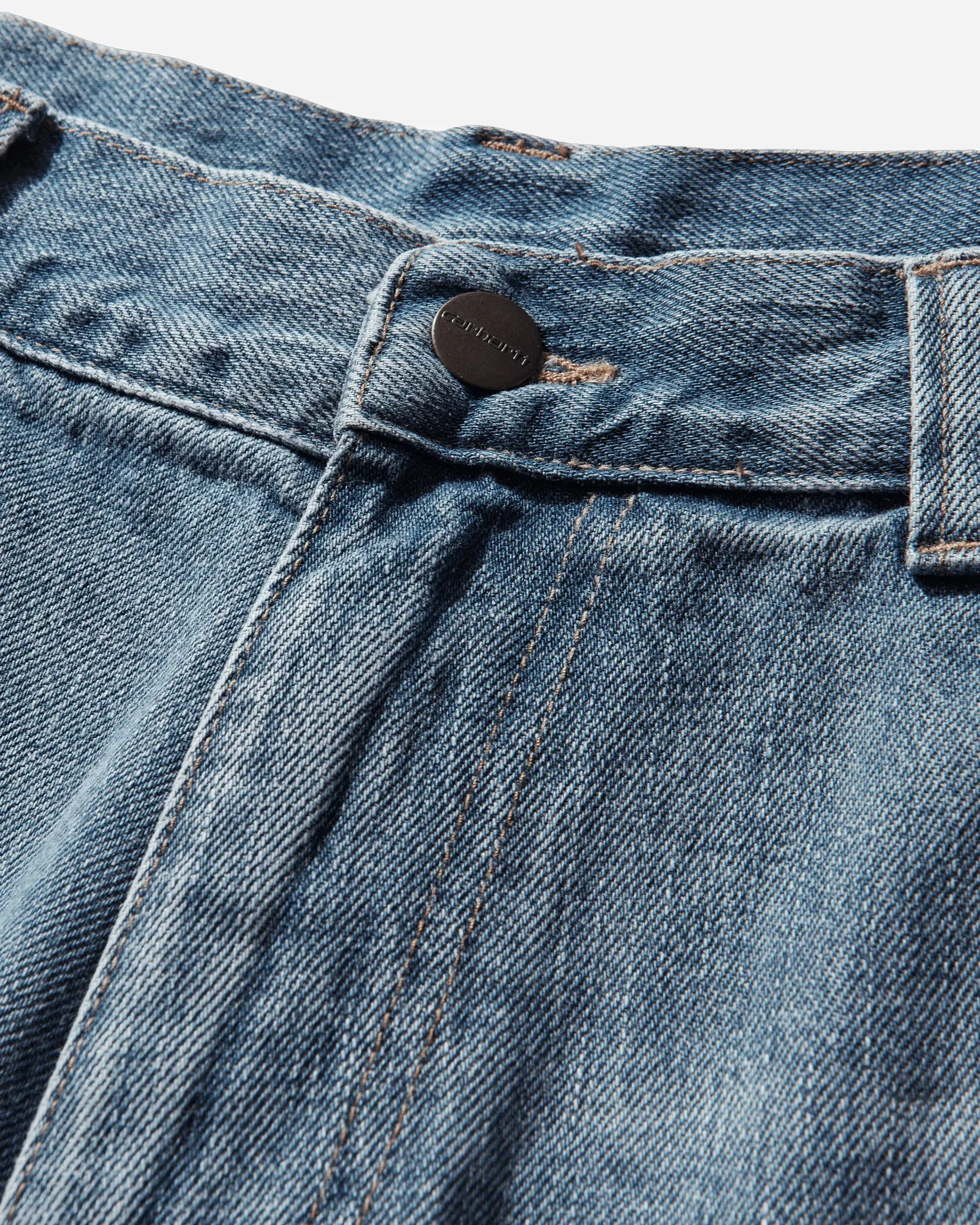 Carhartt WIP Men's OG Double Knee Pants Blue (Burst Washed)