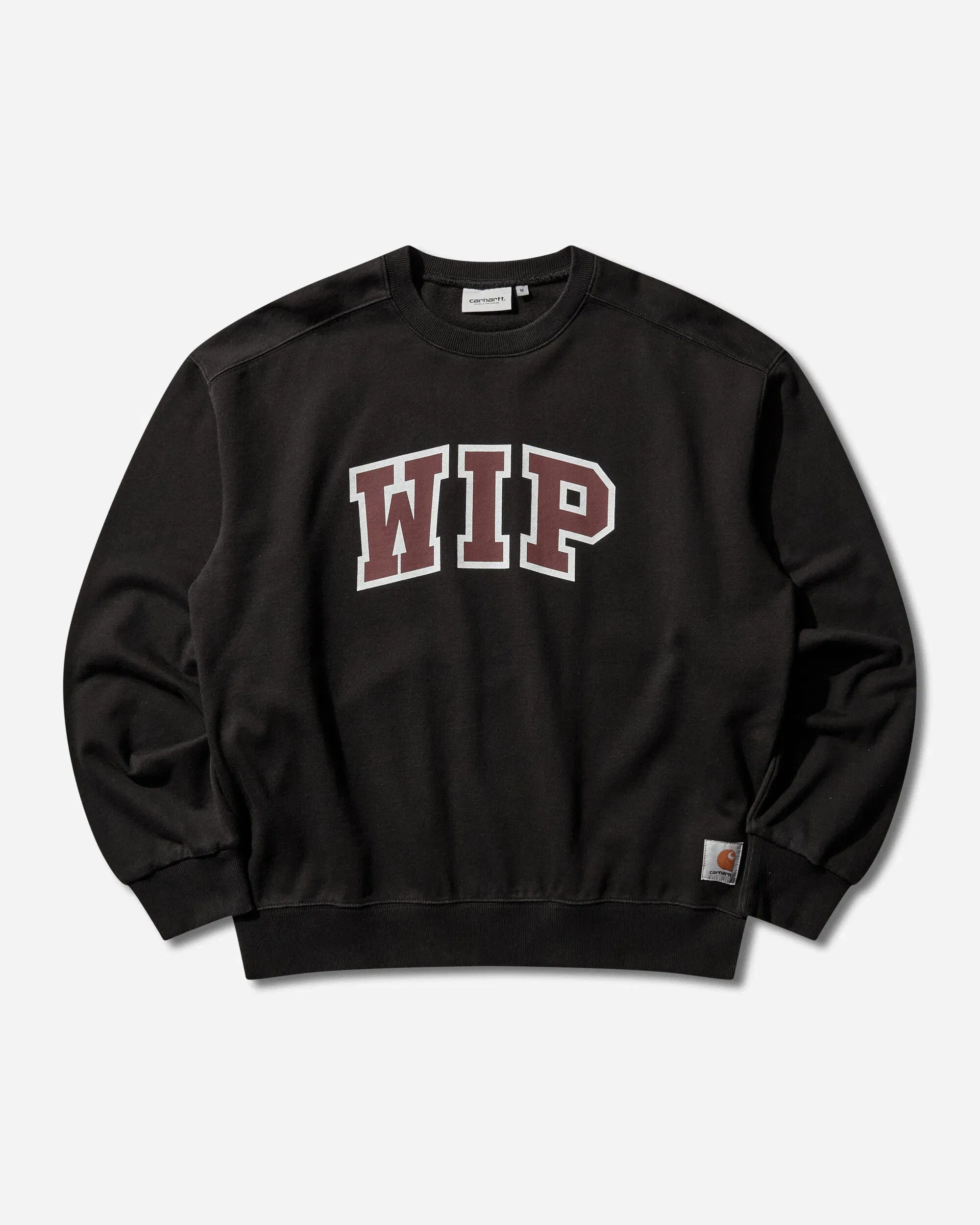 Carhartt WIP Men's WIP III Sweatshirt Black (Heavy Stone Wash)