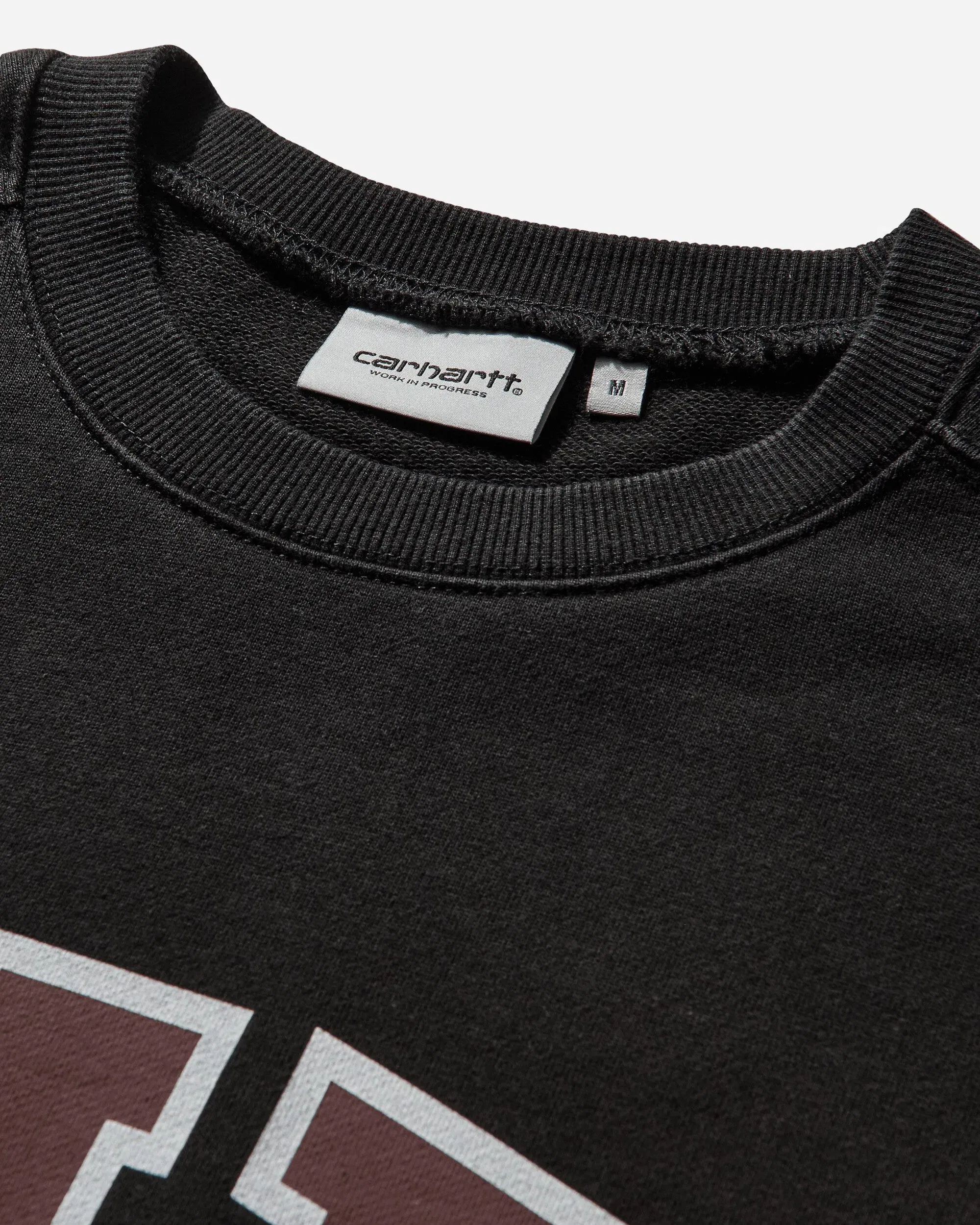 Carhartt WIP Men's WIP III Sweatshirt Black (Heavy Stone Wash)