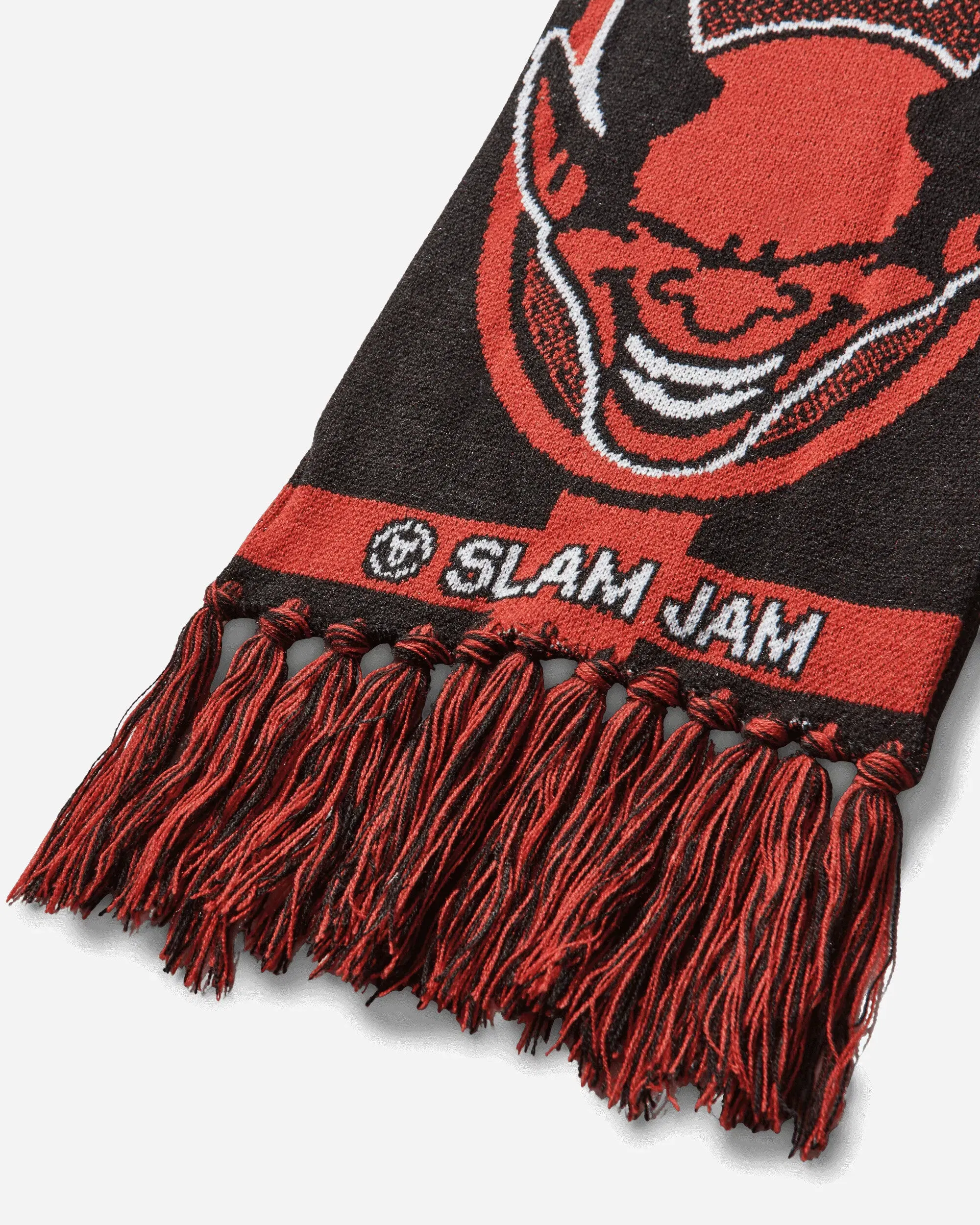 Puma AC Milan x Slam Jam Scarf Black / For All Time Red