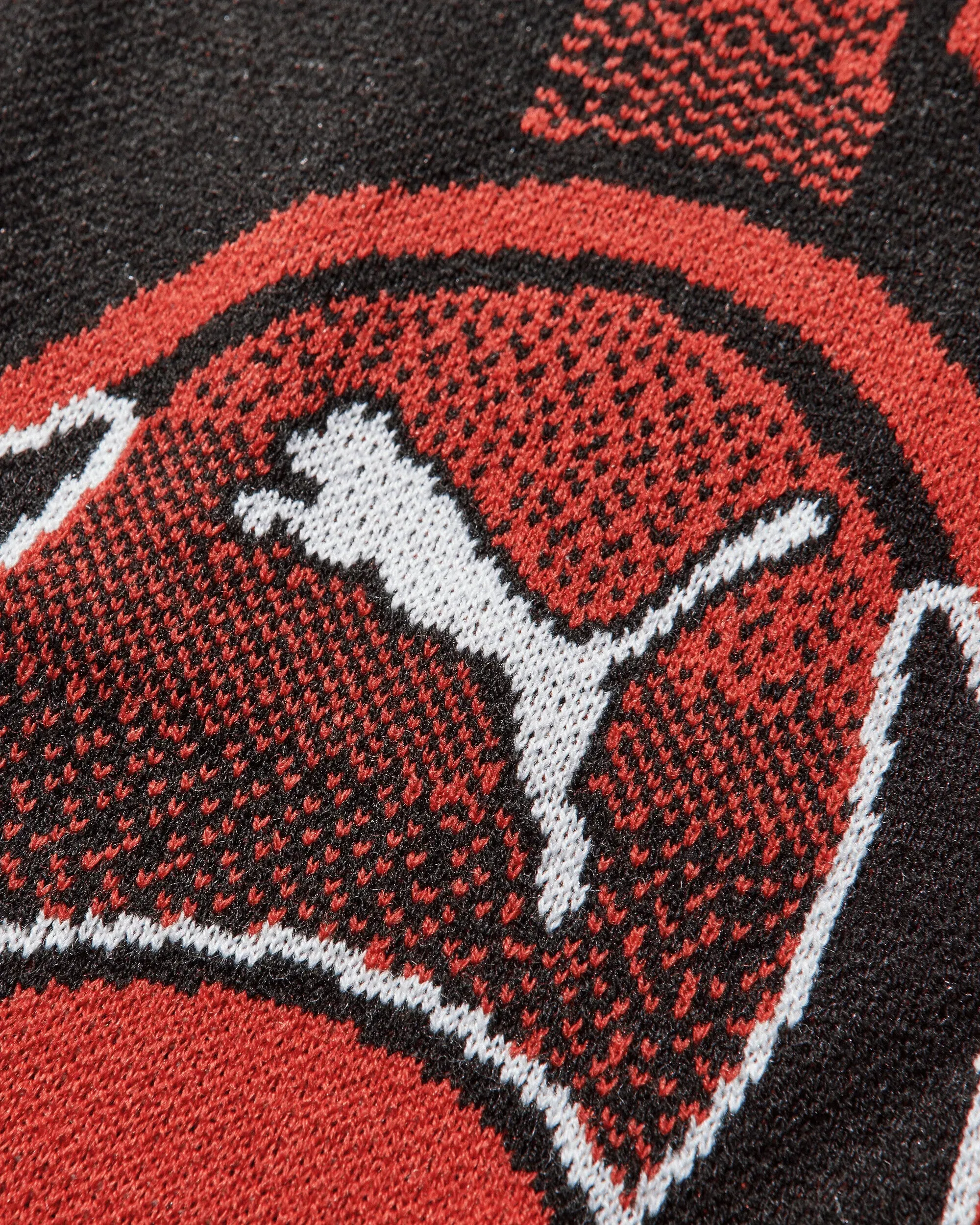 Puma AC Milan x Slam Jam Scarf Black / For All Time Red