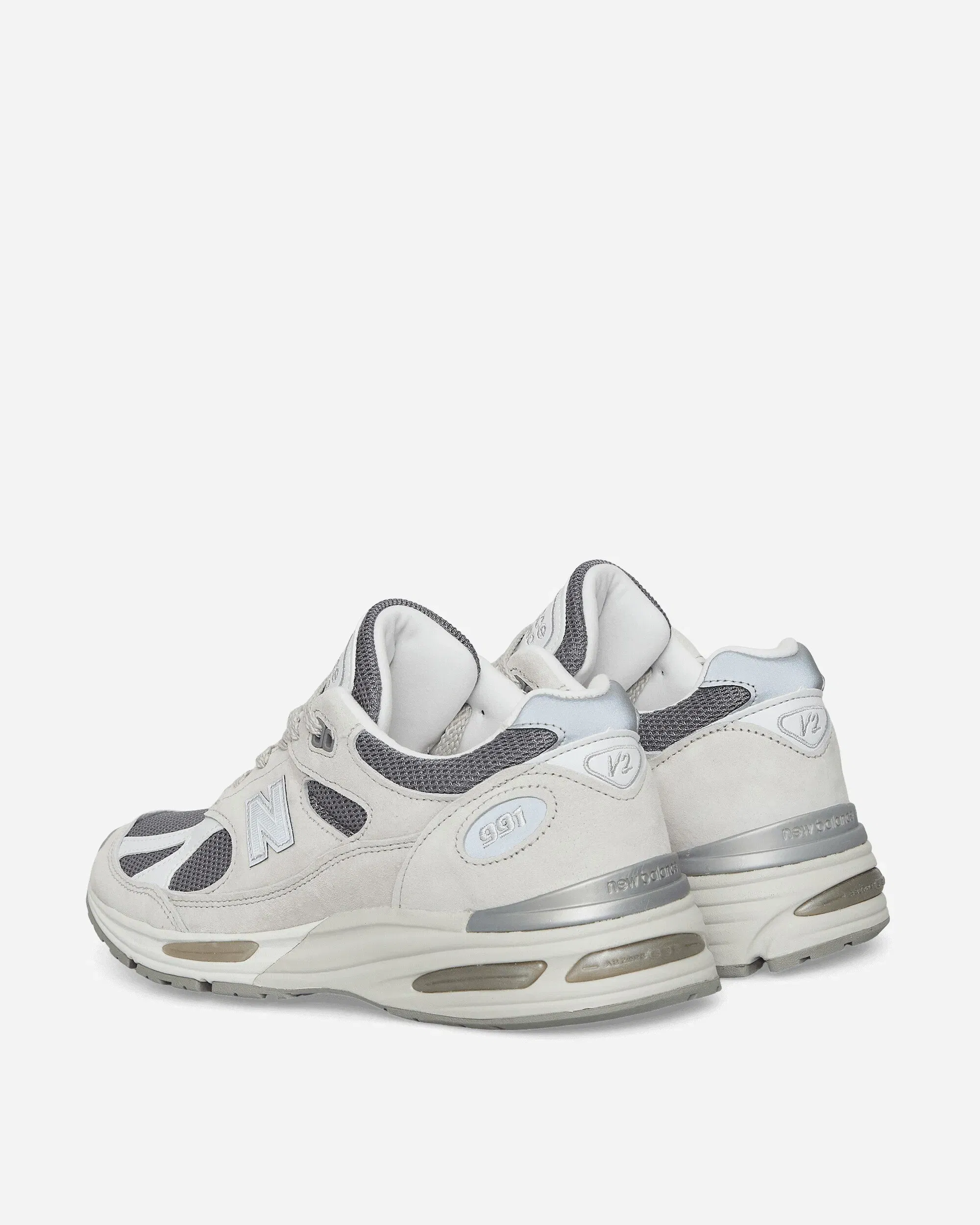 New Balance Made in UK 991v2 Sneakers Nimbus Cloud / Silver
