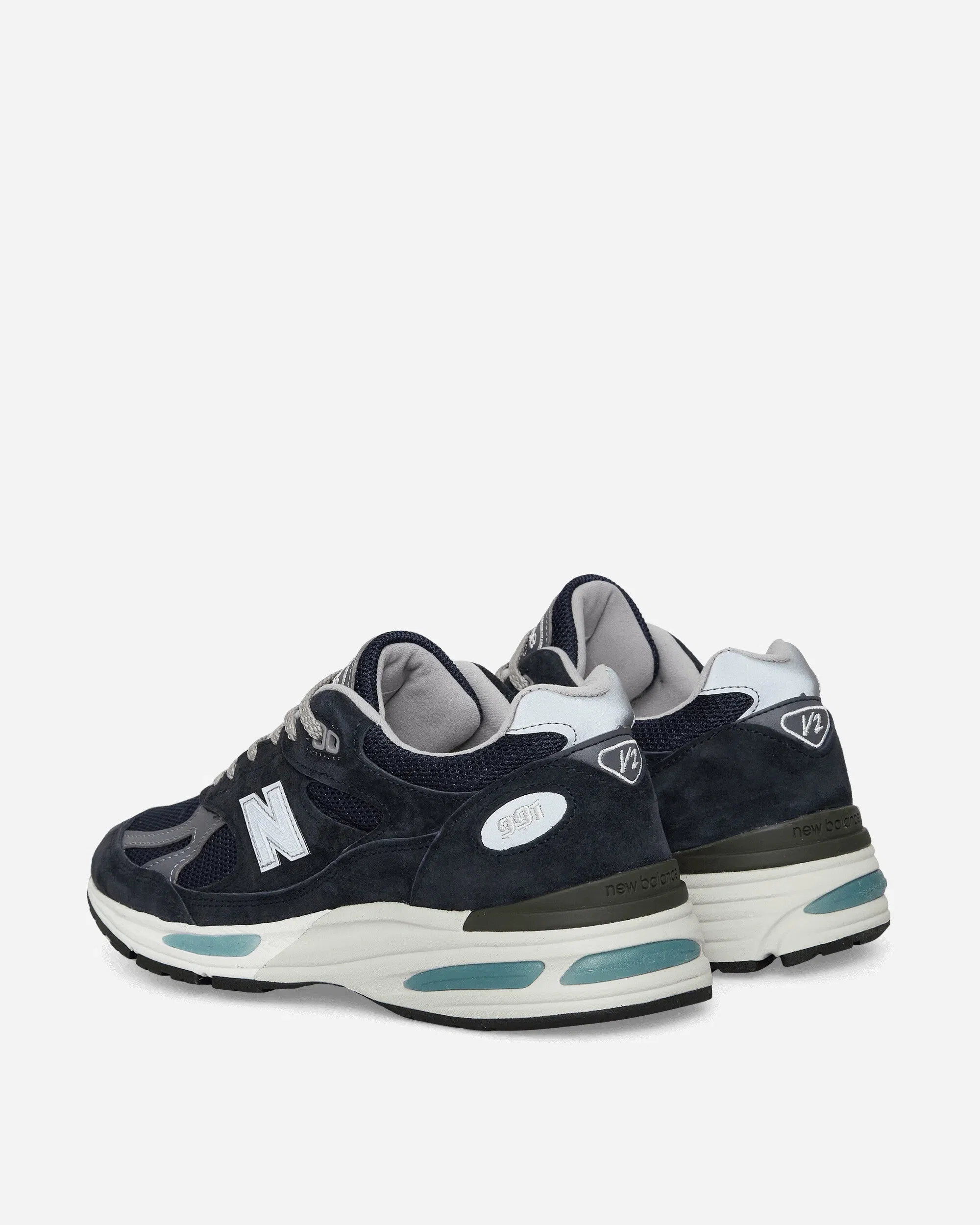 New Balance Made in UK 991v2 Sneakers Dark Navy / Smoked Pearl / Silver