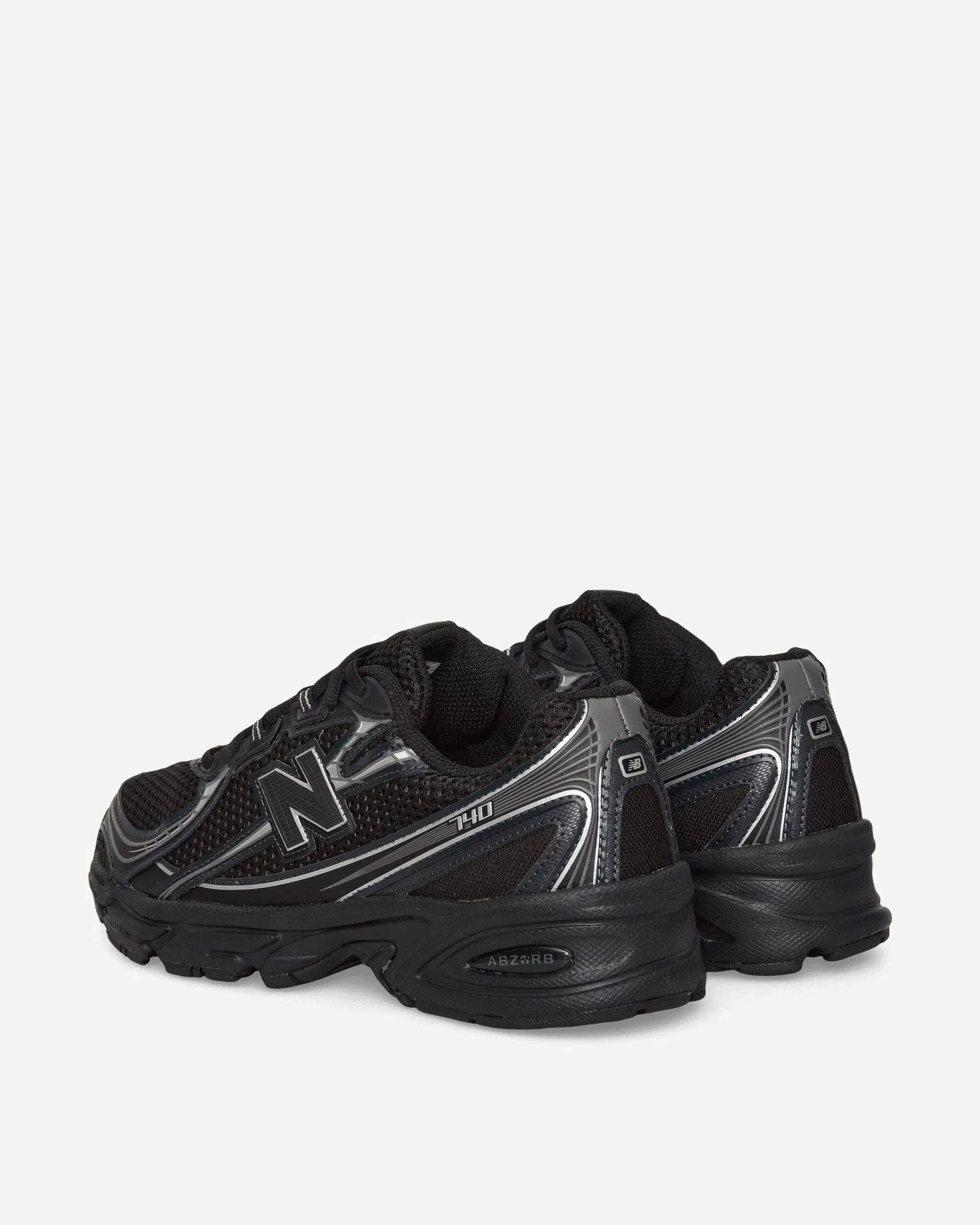 New Balance 740 Sneakers Black / Silver Metallic