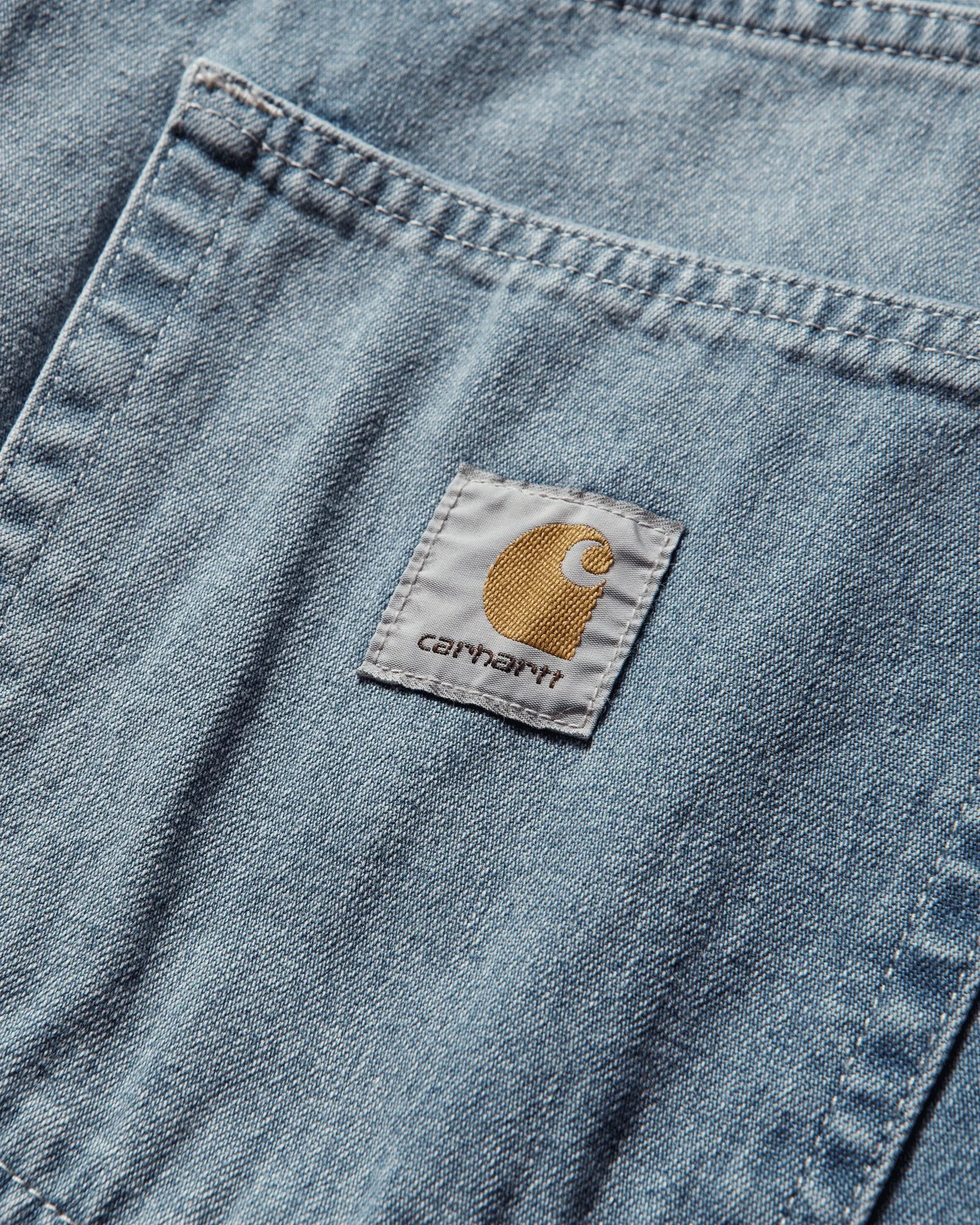 Carhartt WIP Men's Brandon Pants Blue (Light True Washed)