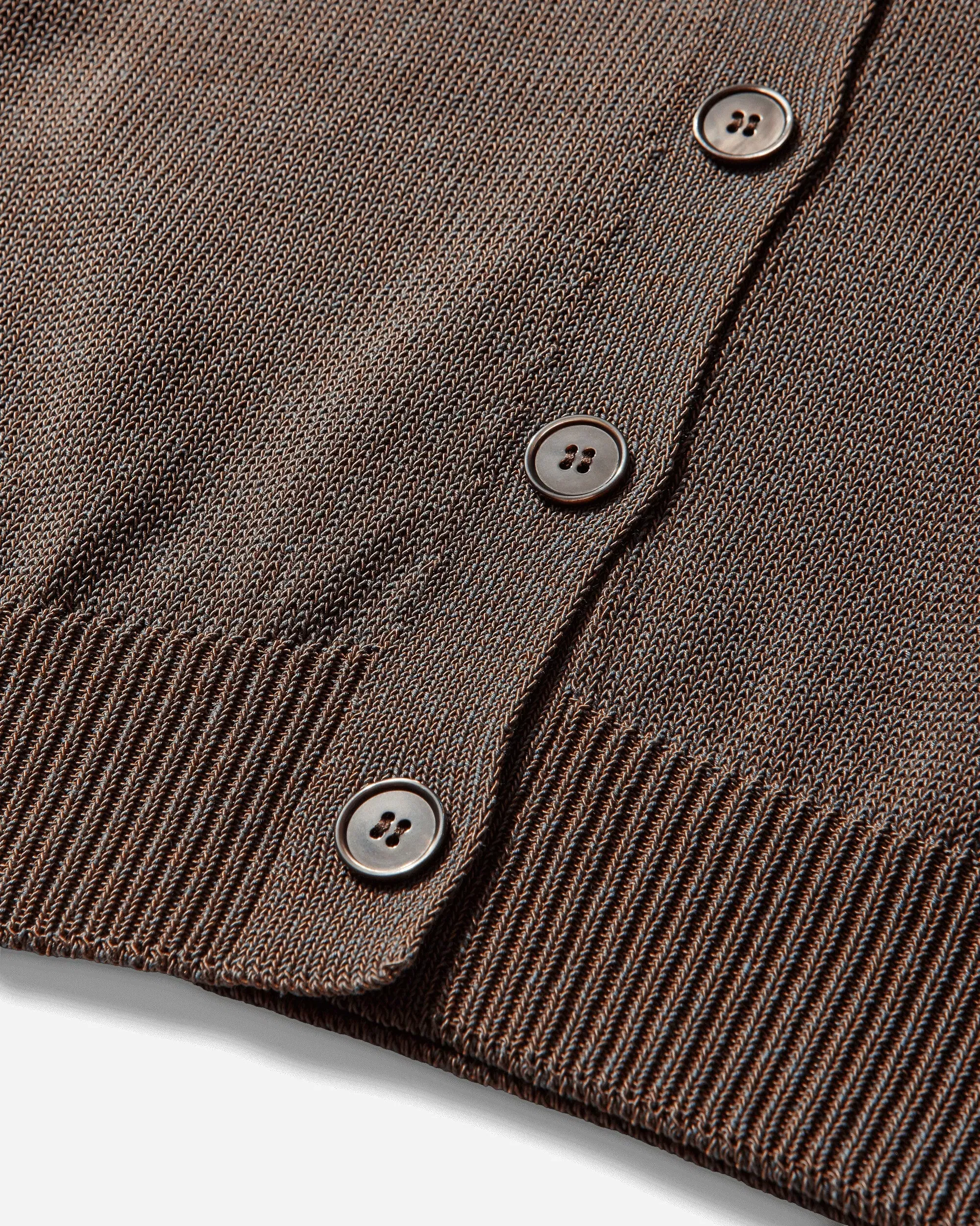 OUR LEGACY Women's Micro Cardigan Cangiante Copper